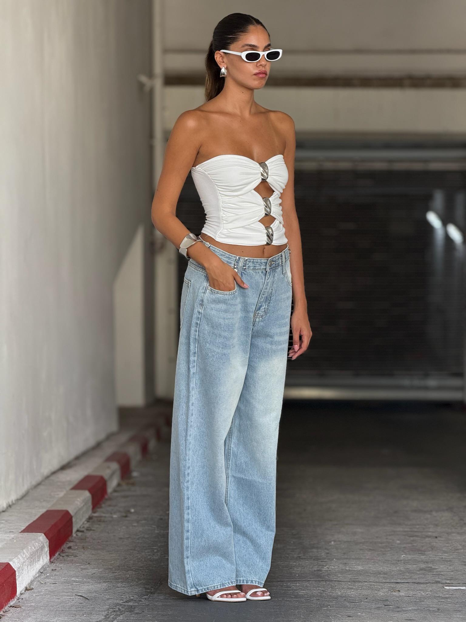 סטרפלס קים לבן