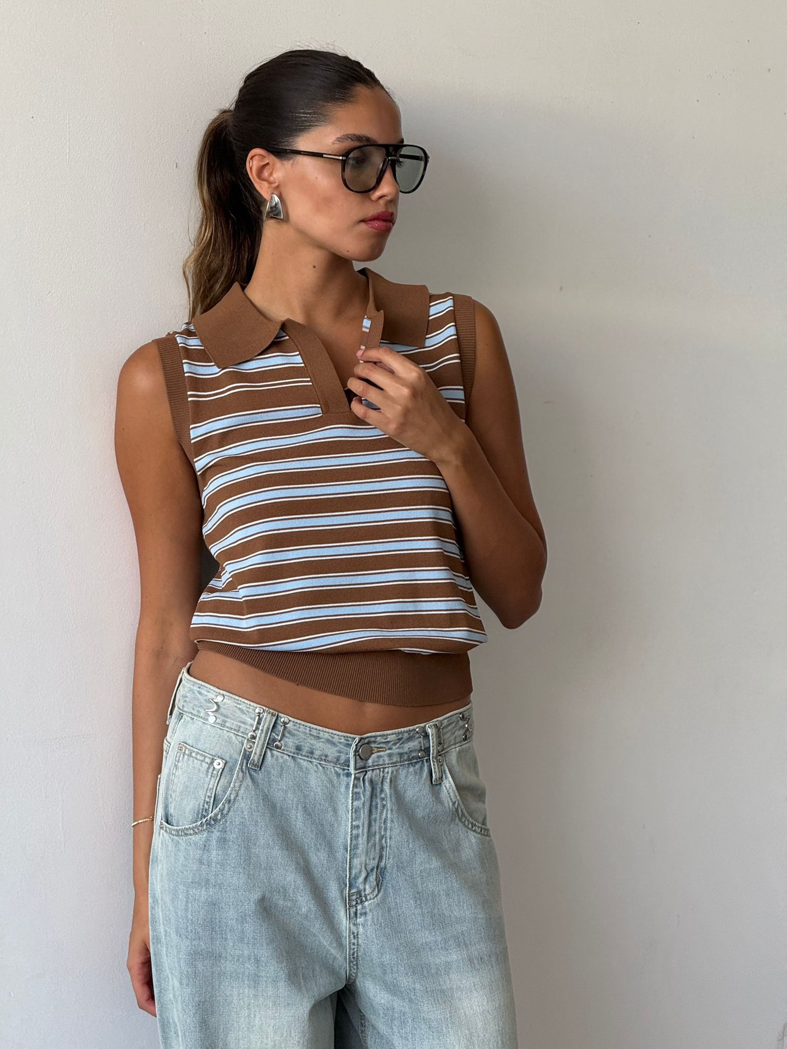 חולצת יהל חום