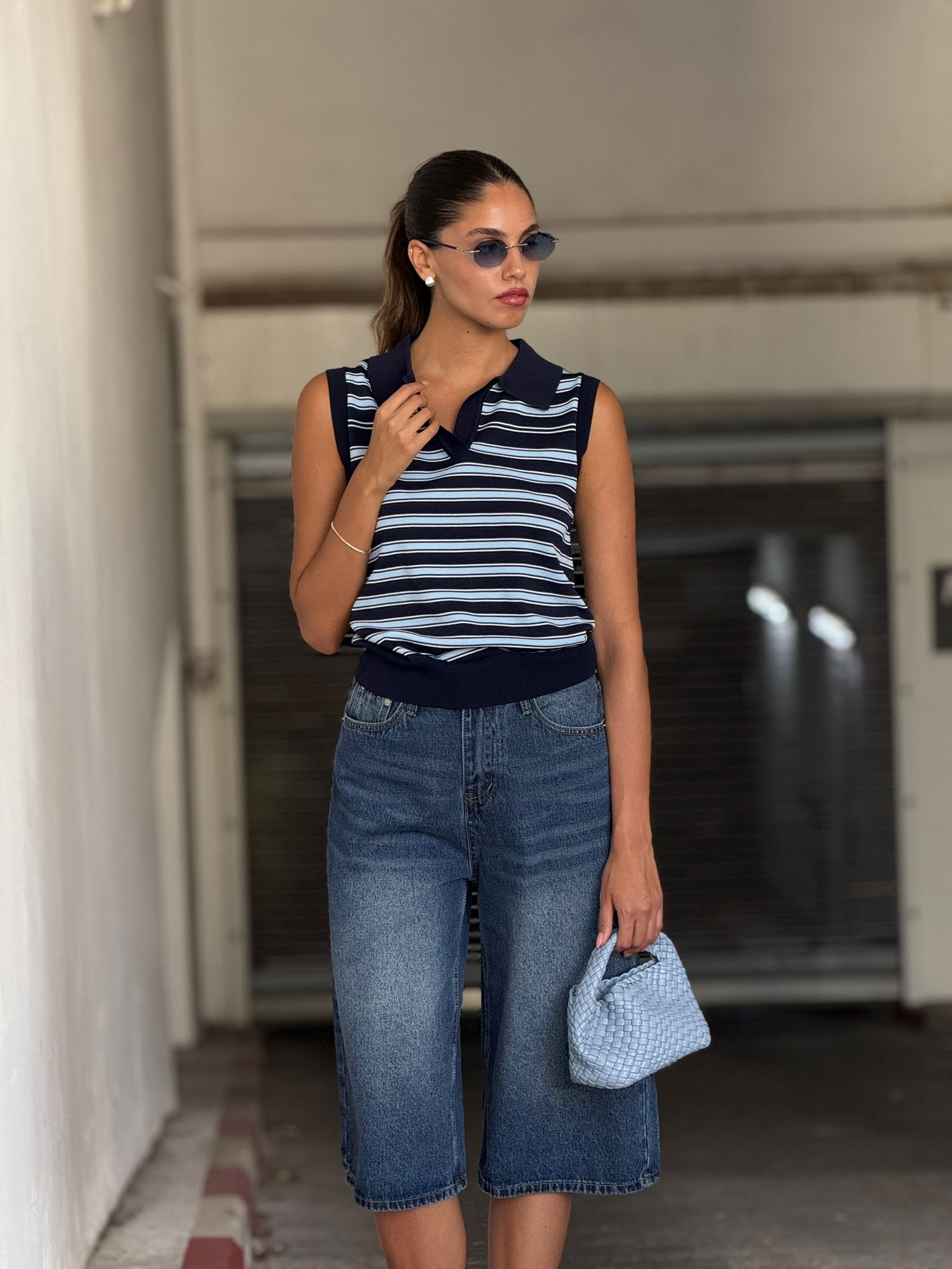 חולצת יהל כחול