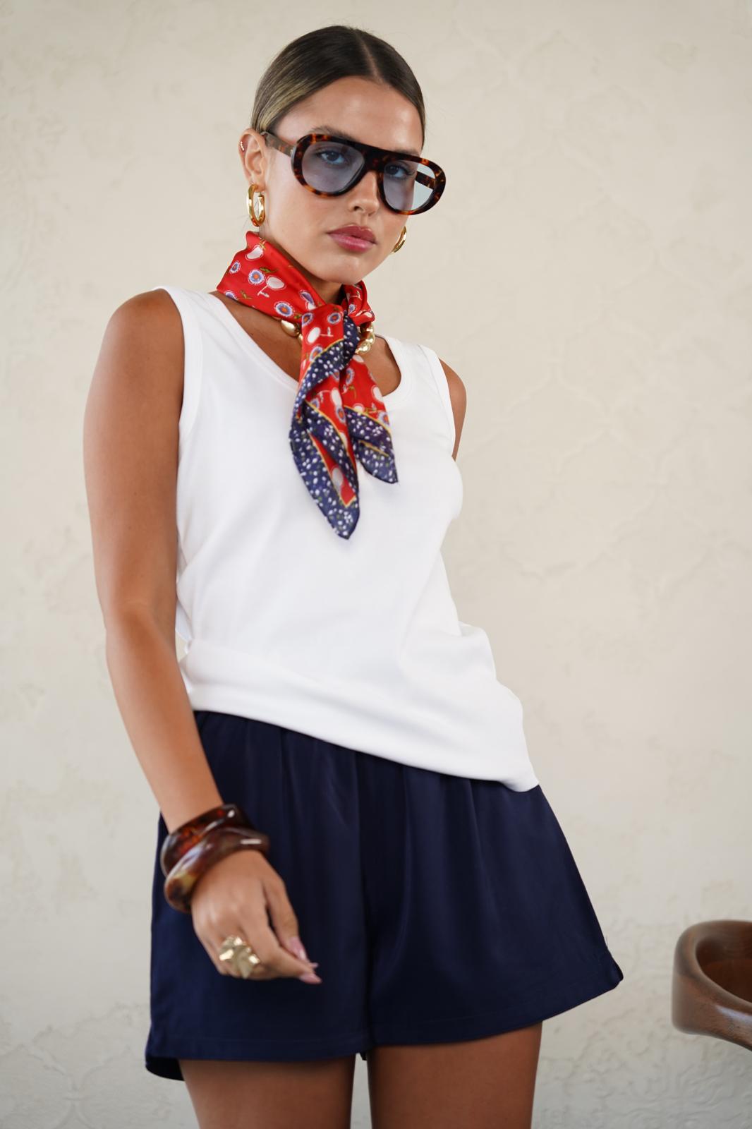 מכנס בונדי כחול