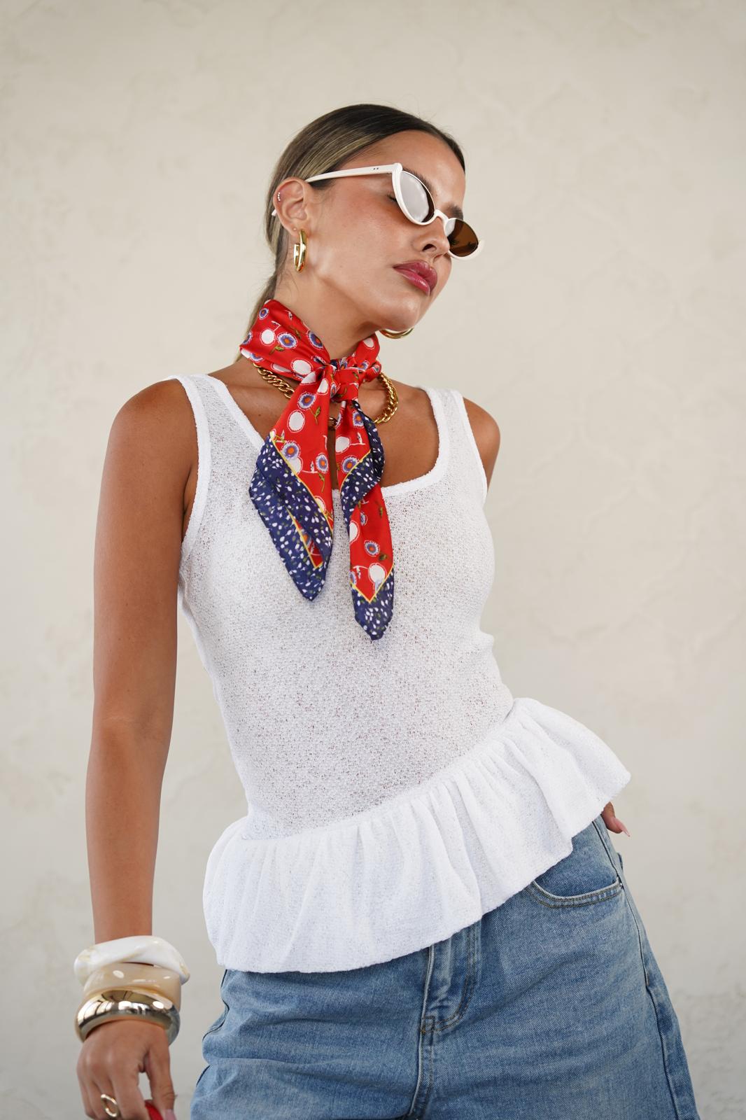 גופיית סאם לבן