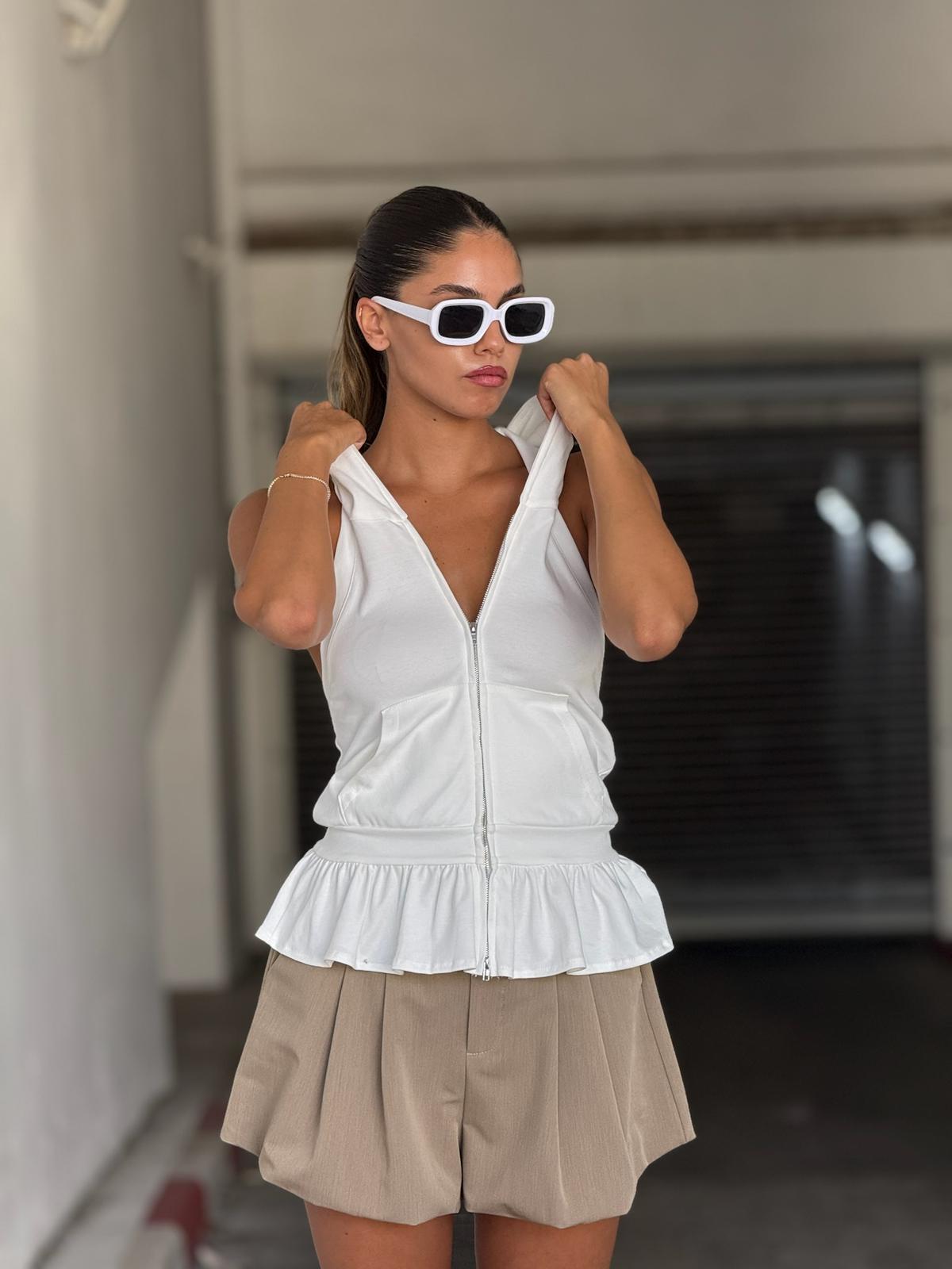 חולצת מירן לבן