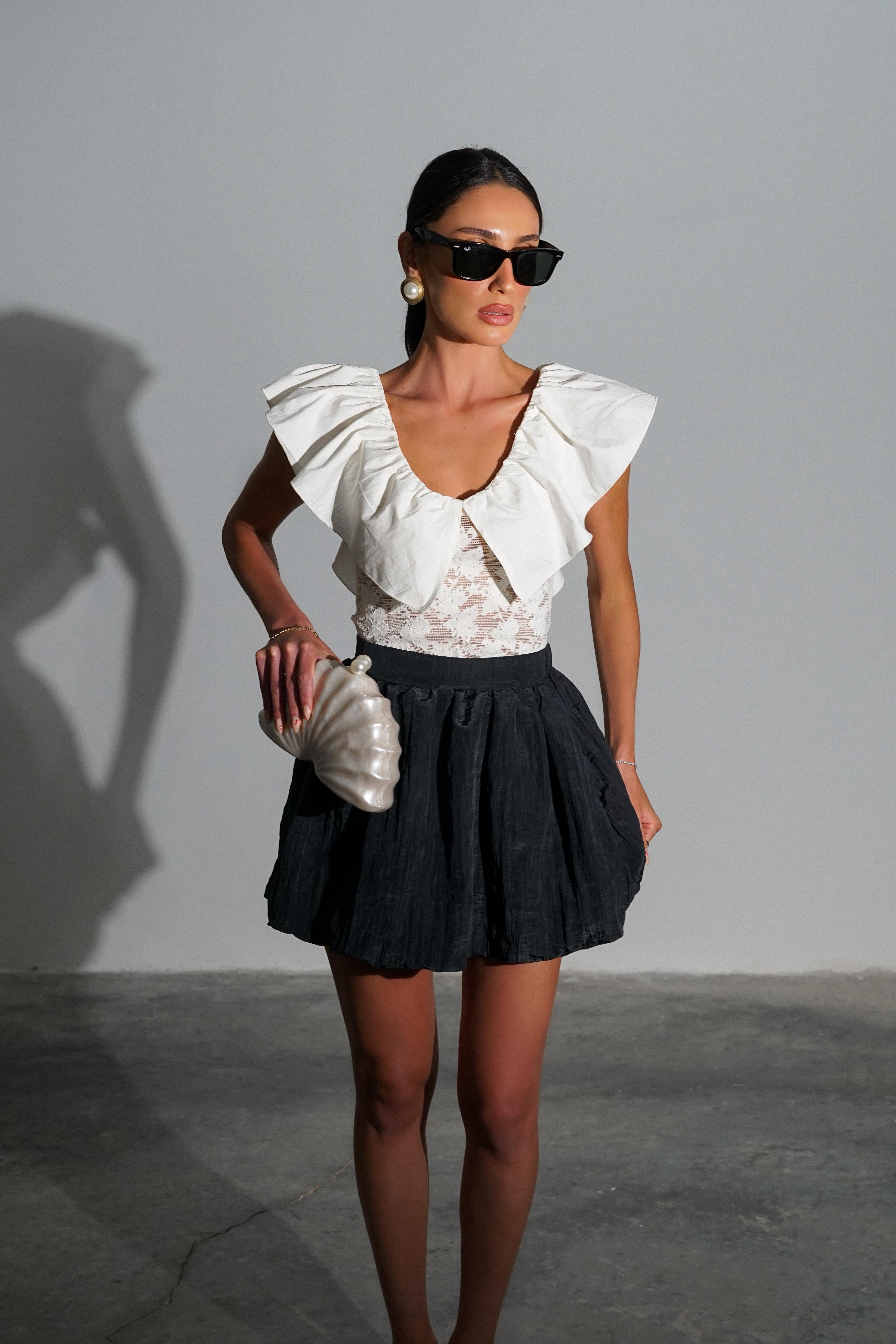 חצאית בנדיק שחור