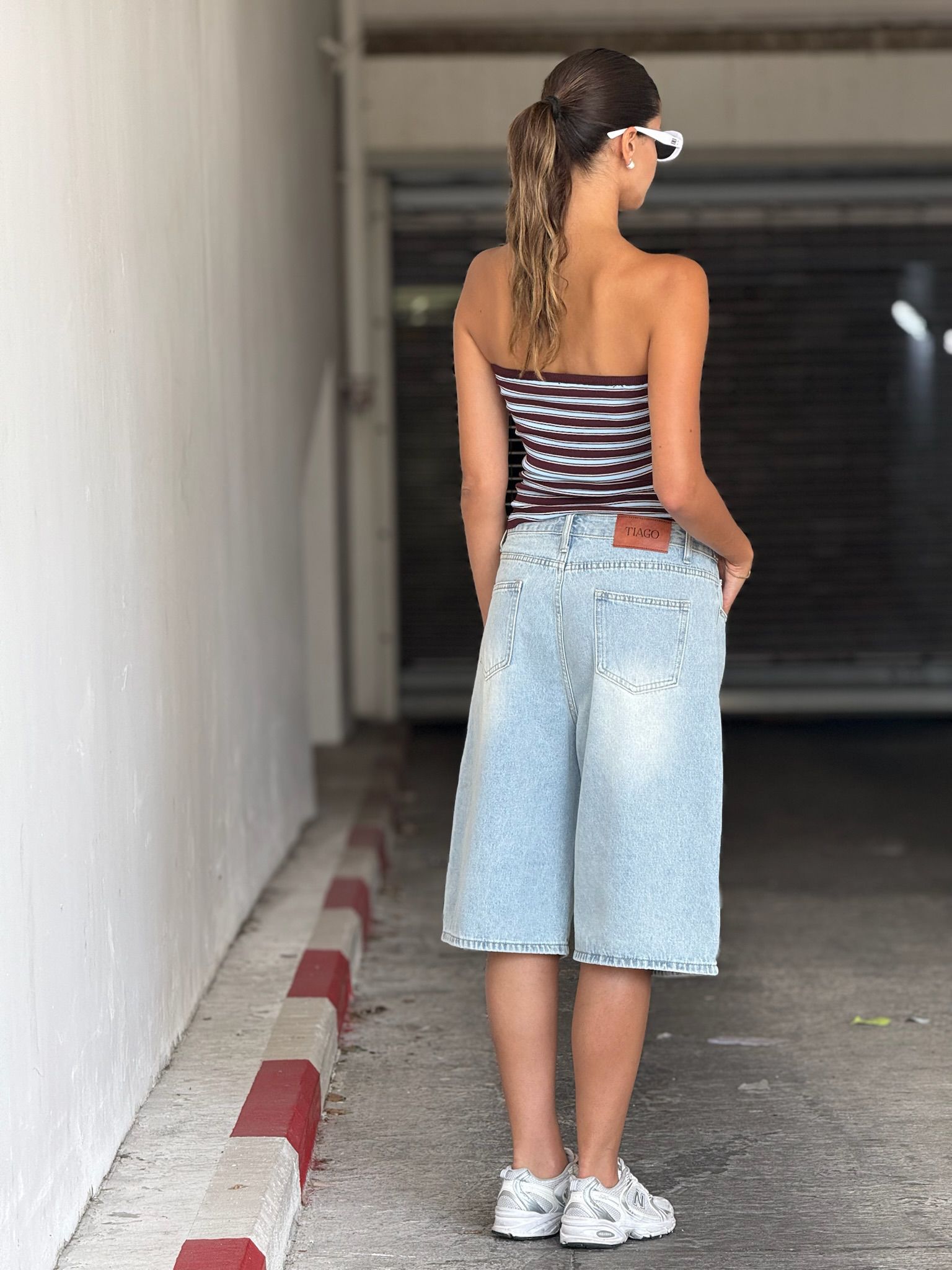 ג'ינס אליאור תכלת