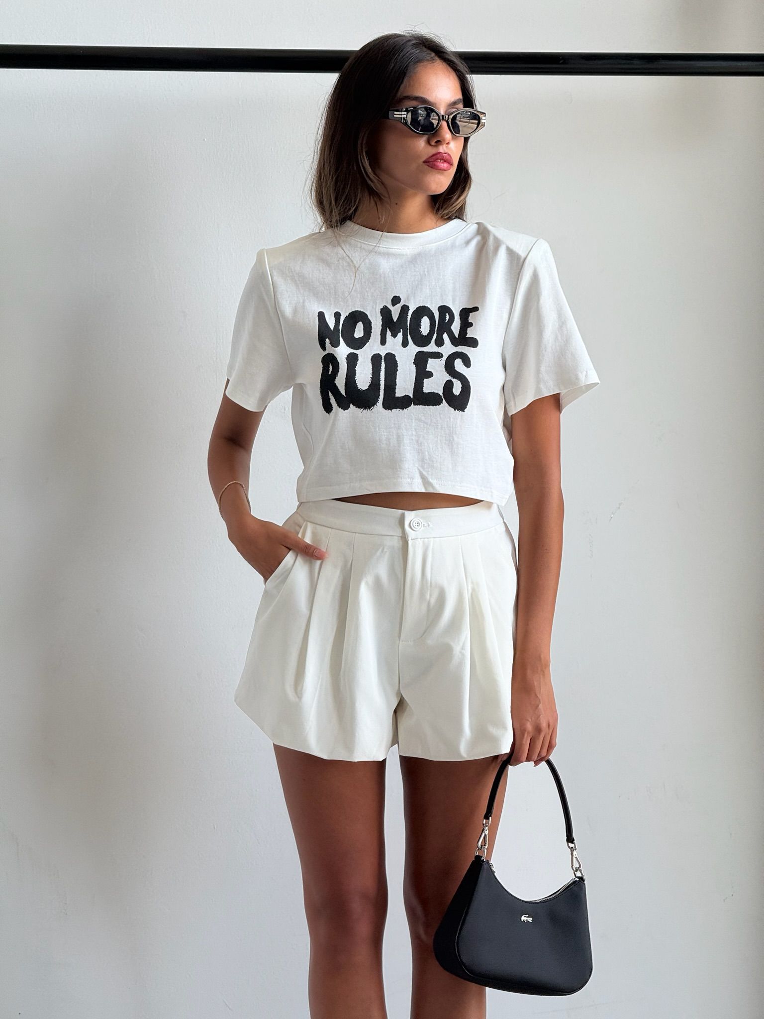 חולצת ריזל לבן