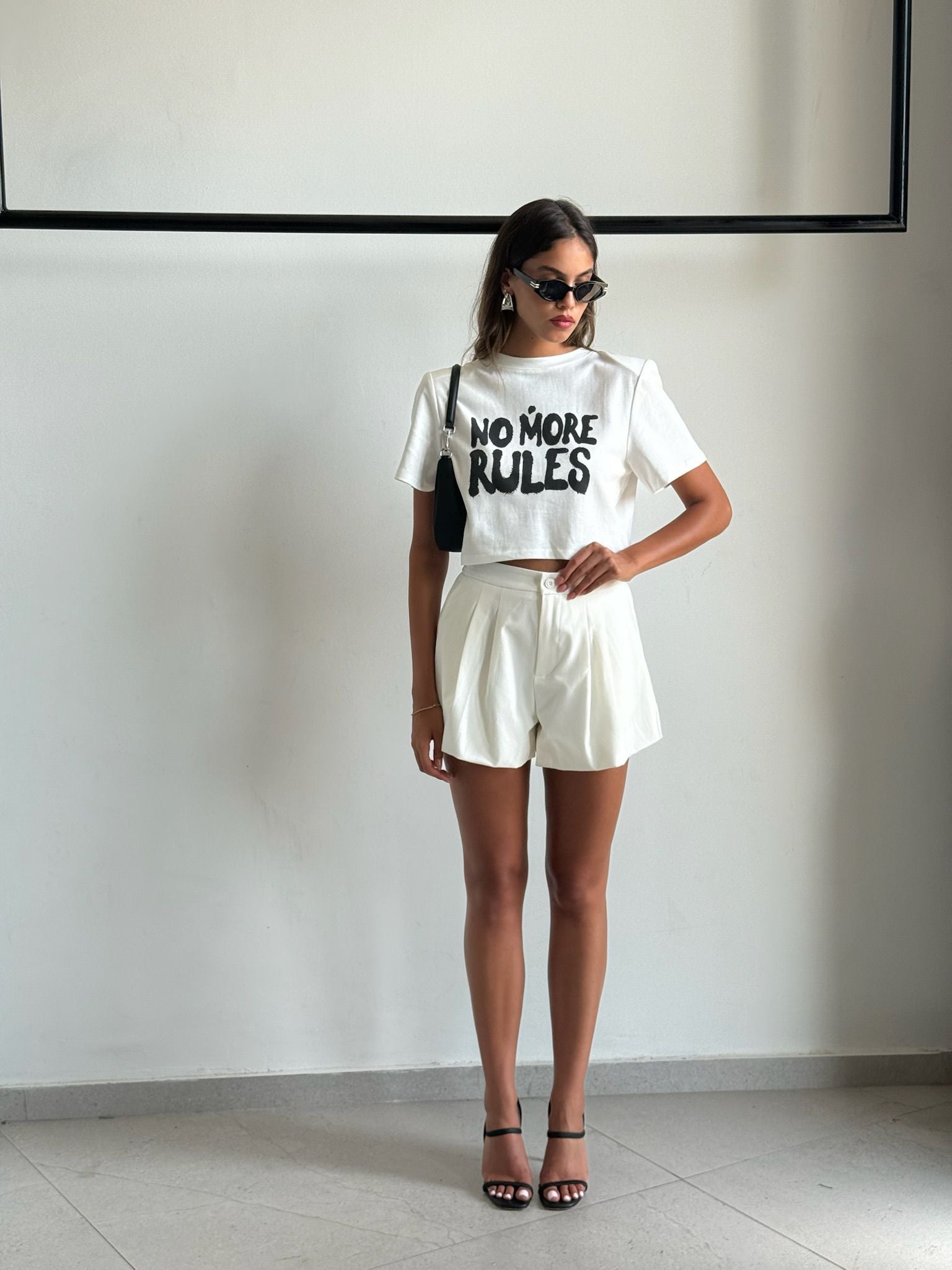 חולצת ריזל לבן