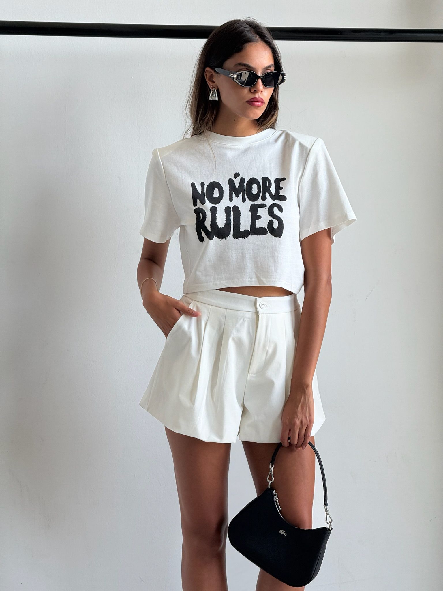 חולצת ריזל לבן