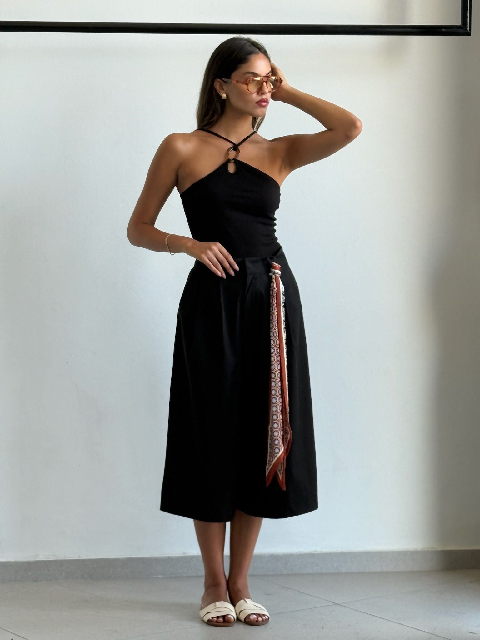 מכנס ליאי שחור