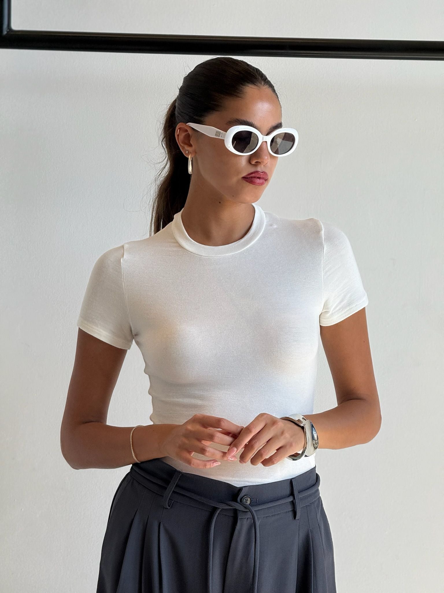 חולצת ריאן לבן