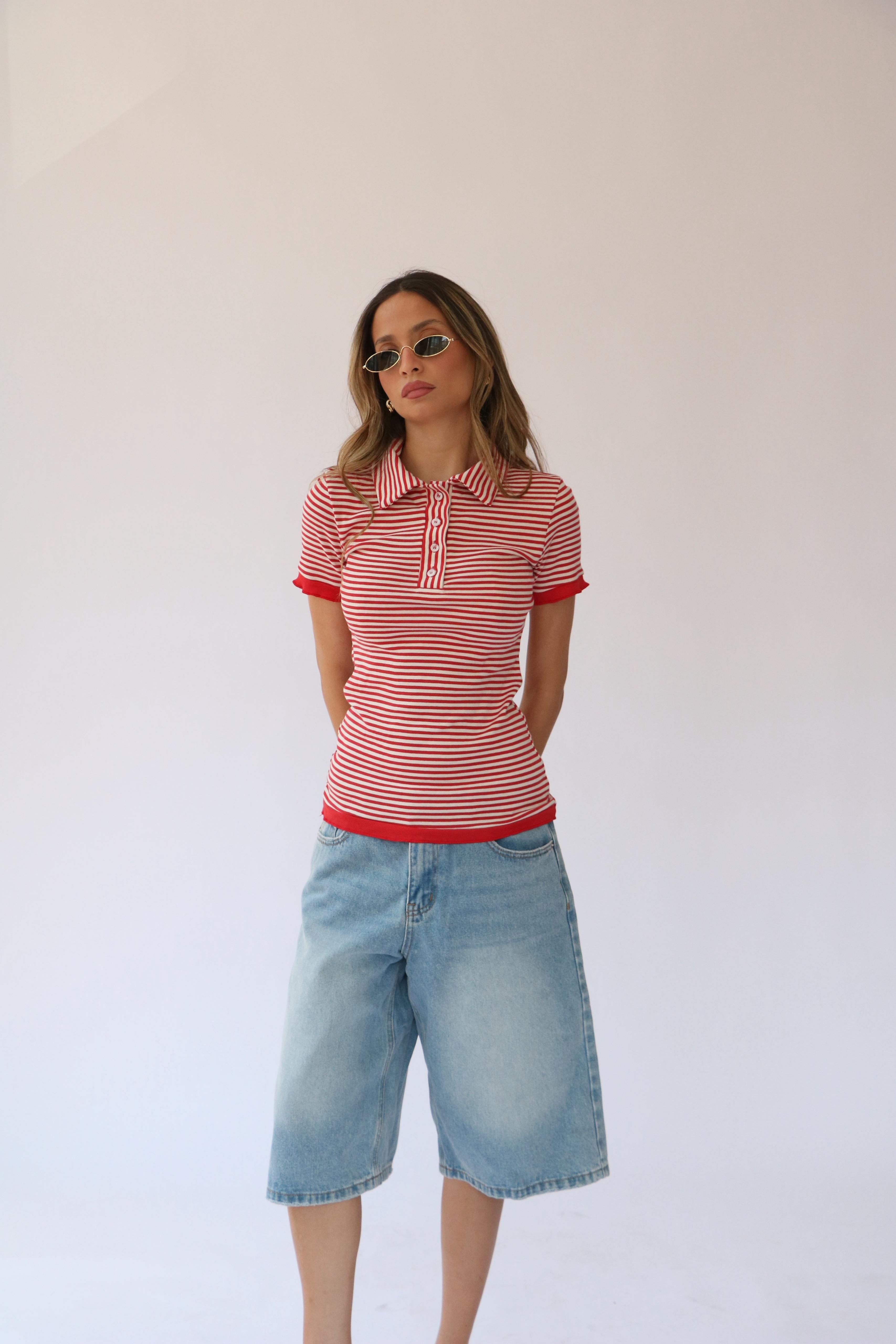 חולצת אלכס אדום