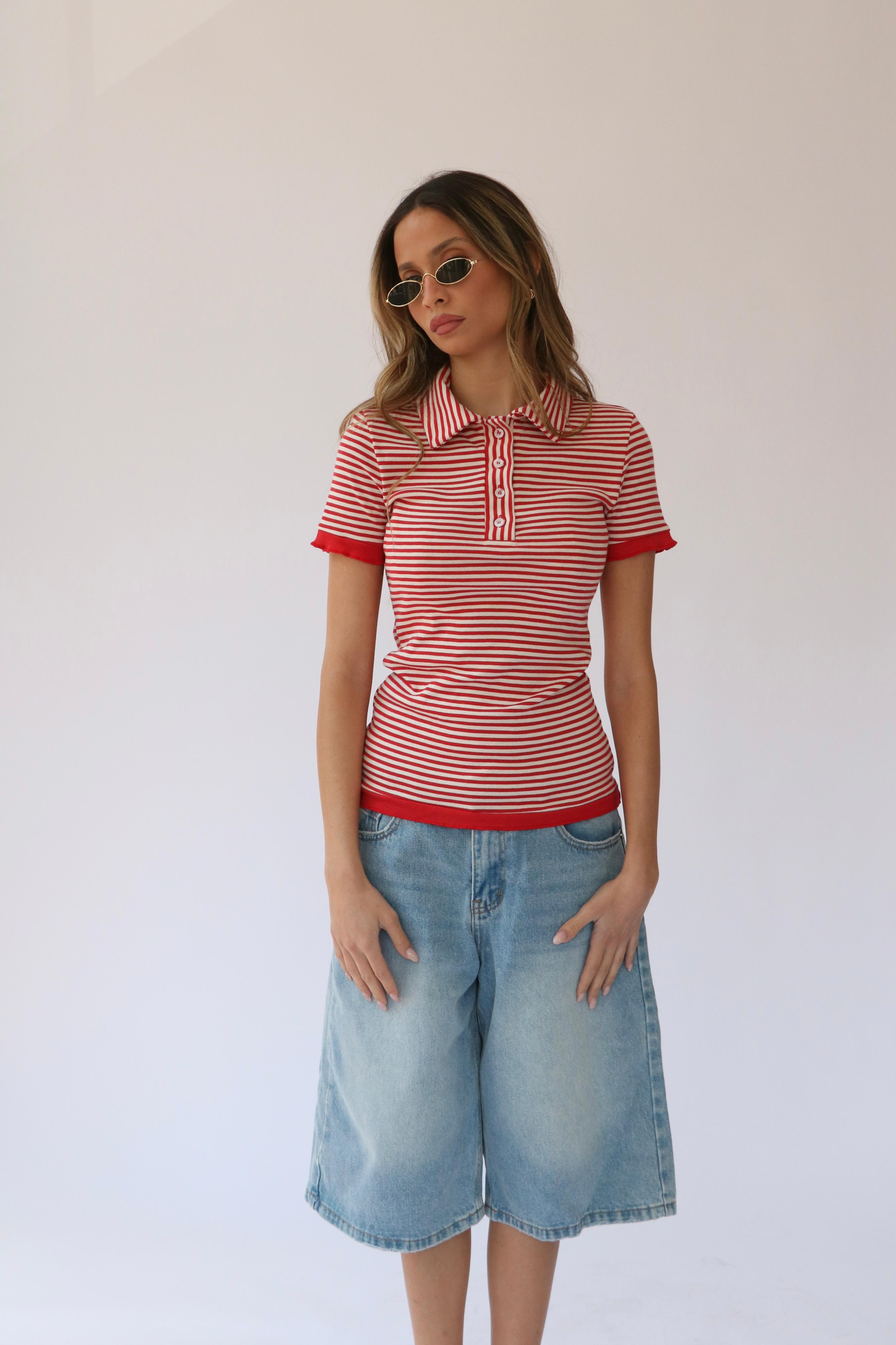 חולצת אלכס אדום