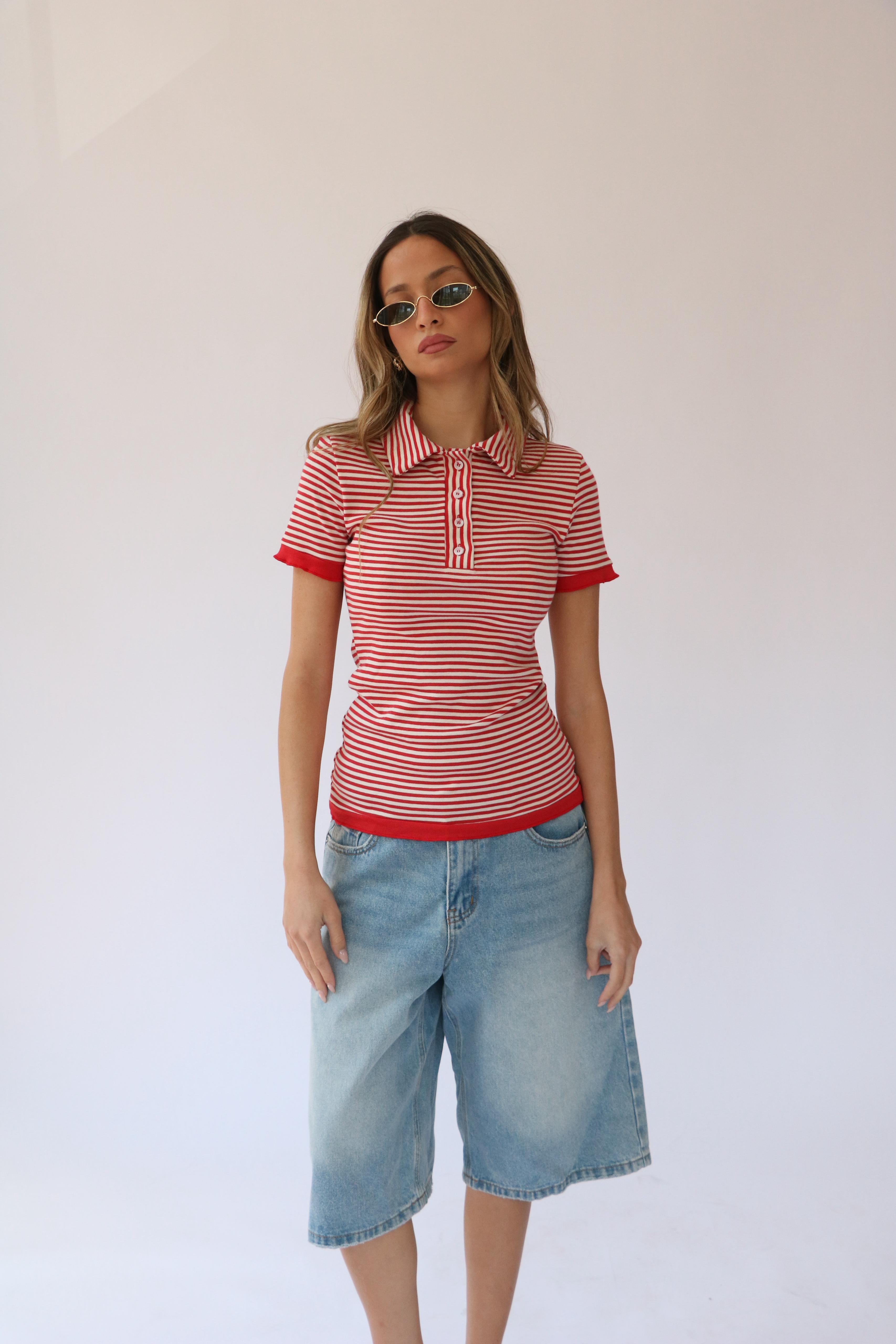 חולצת אלכס אדום