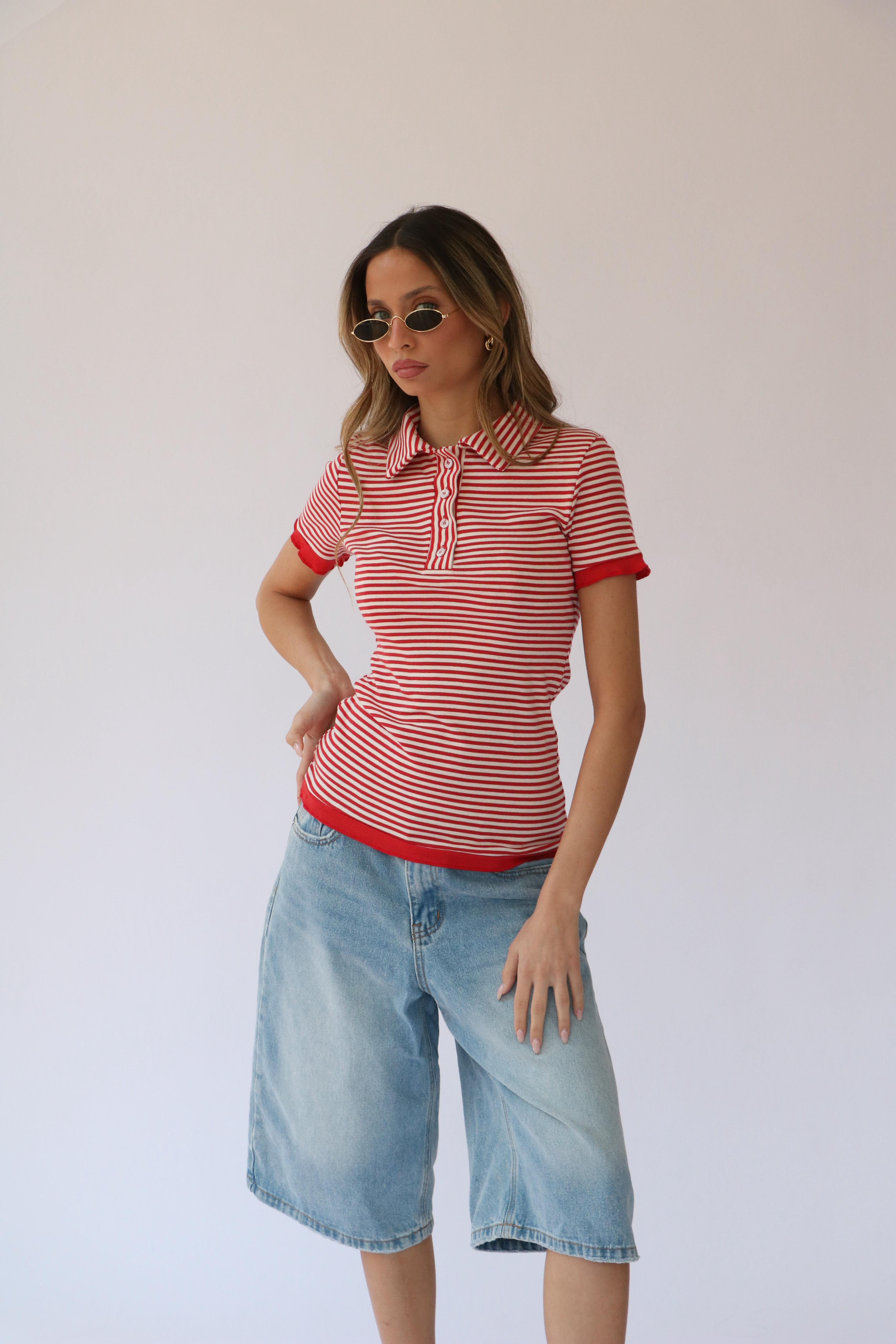 חולצת אלכס אדום