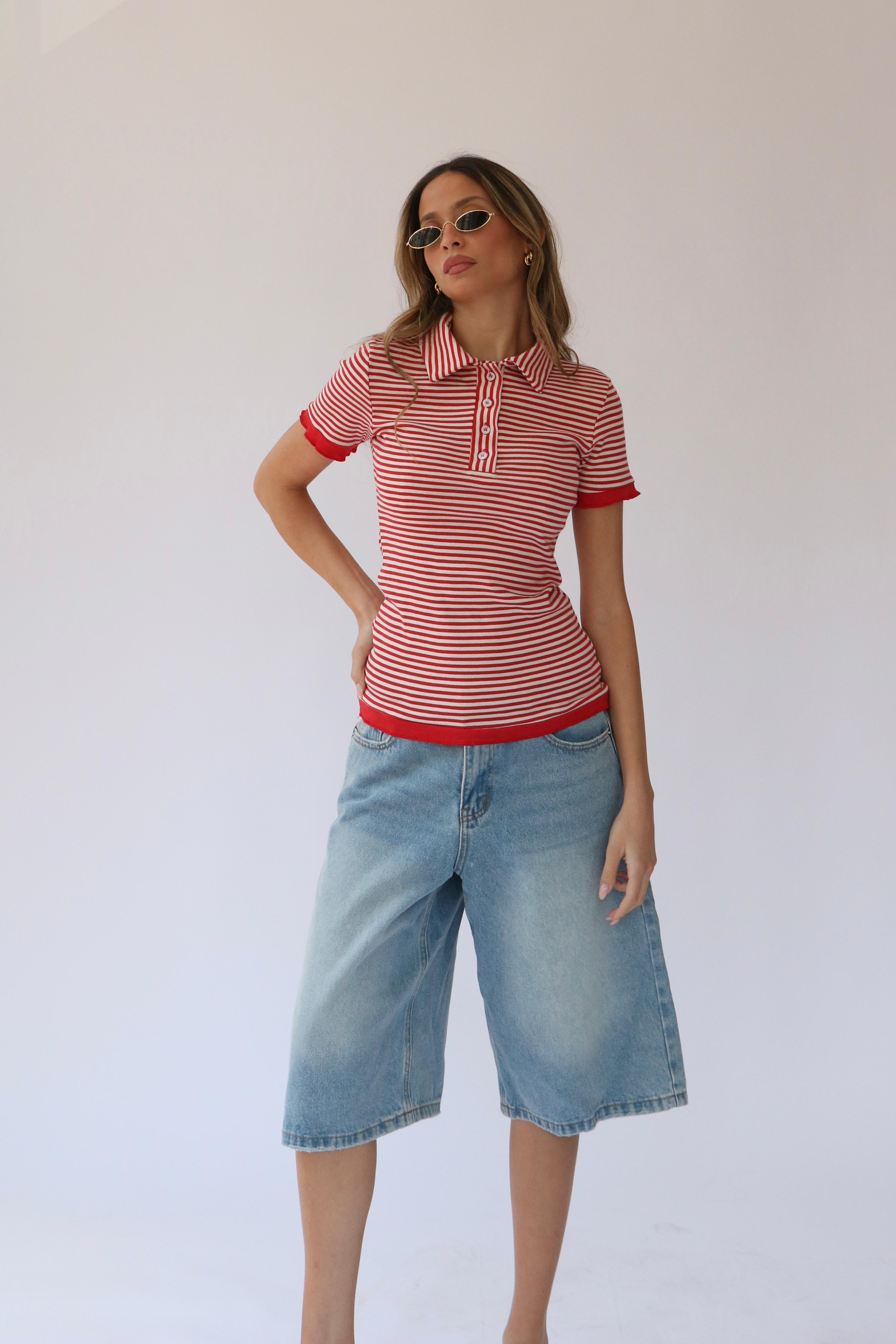 חולצת אלכס אדום