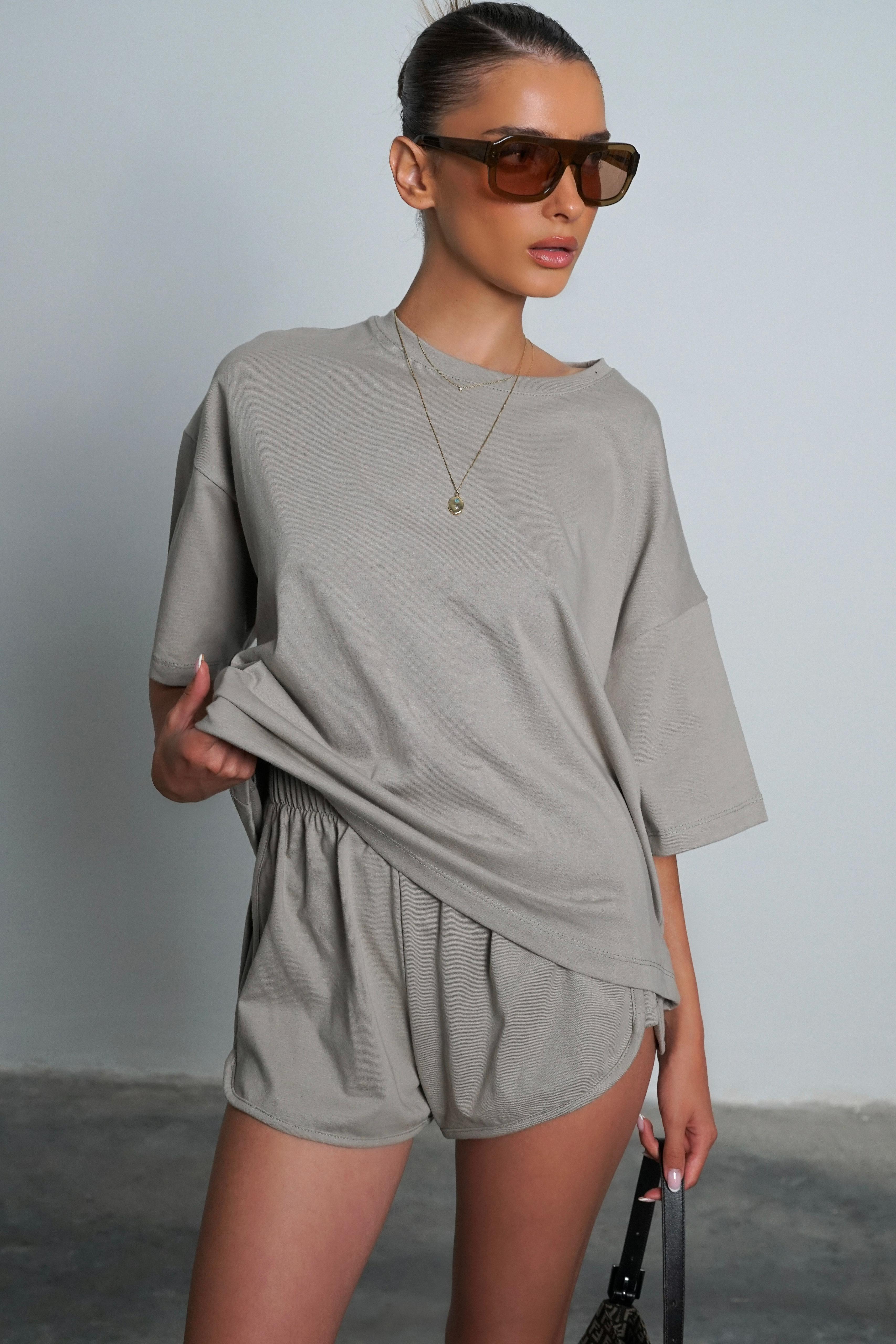 חליפת שריז אפור ירוק