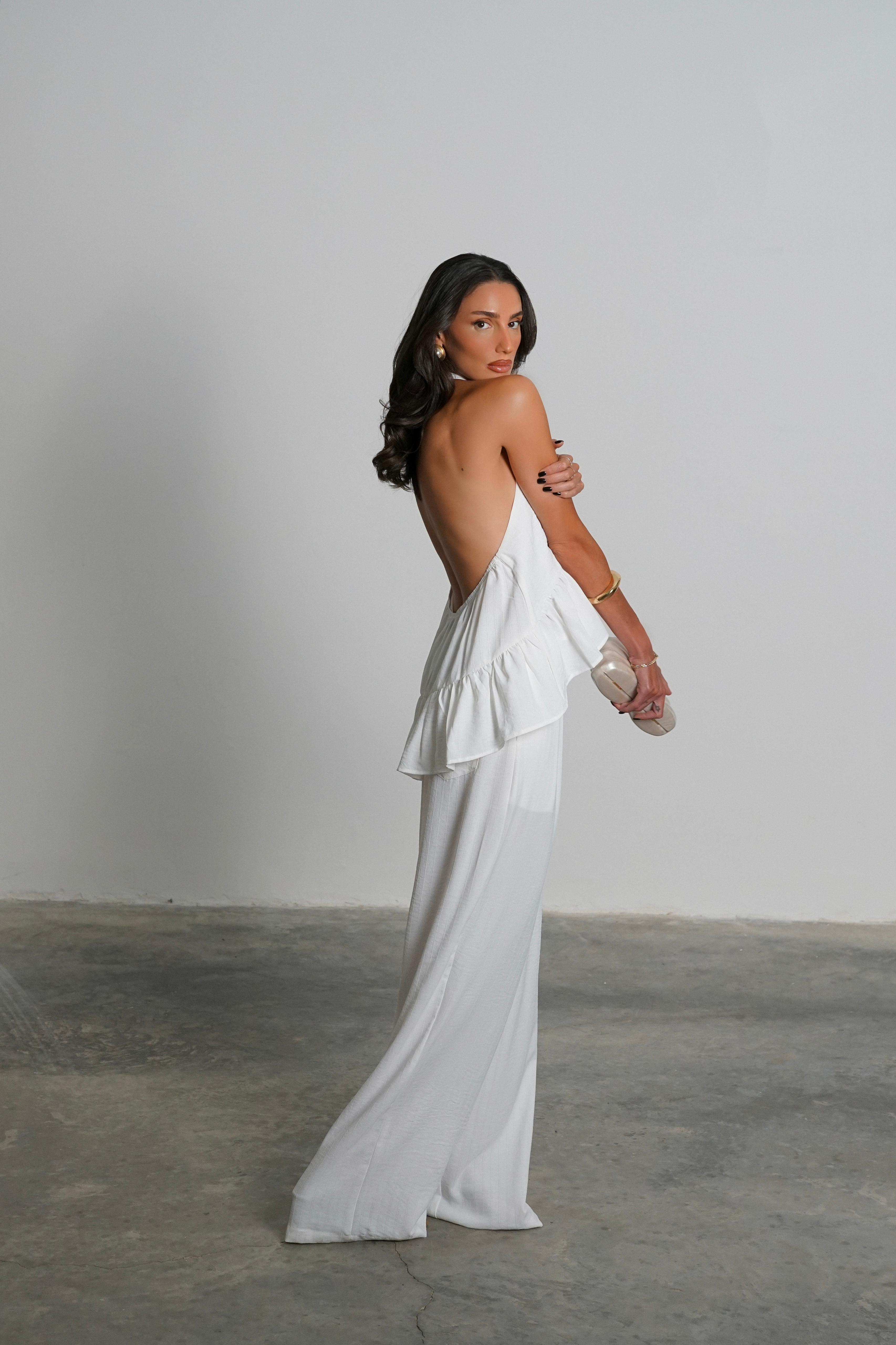 חליפת דרימי לבן