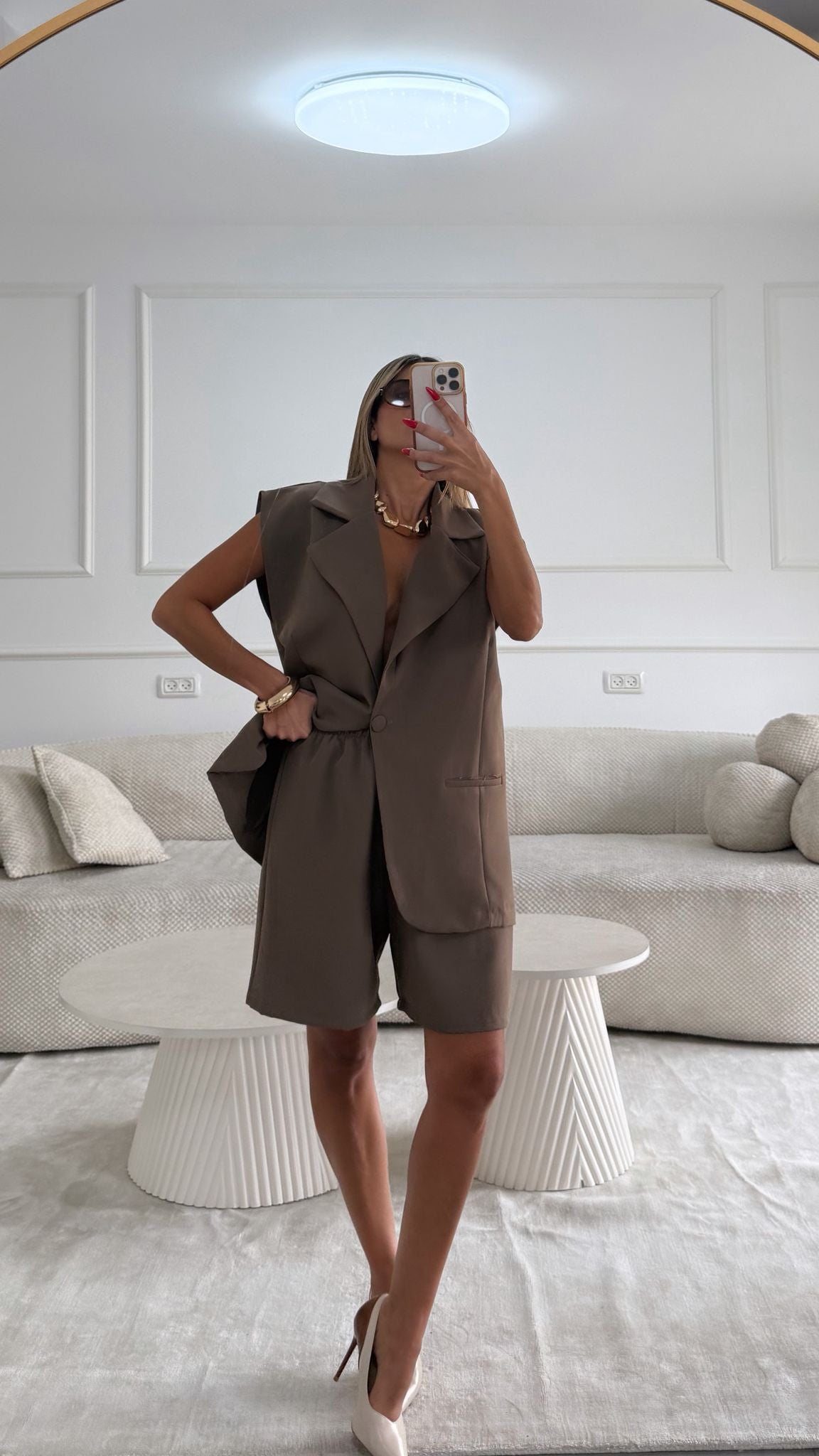 חליפת ספיין חום