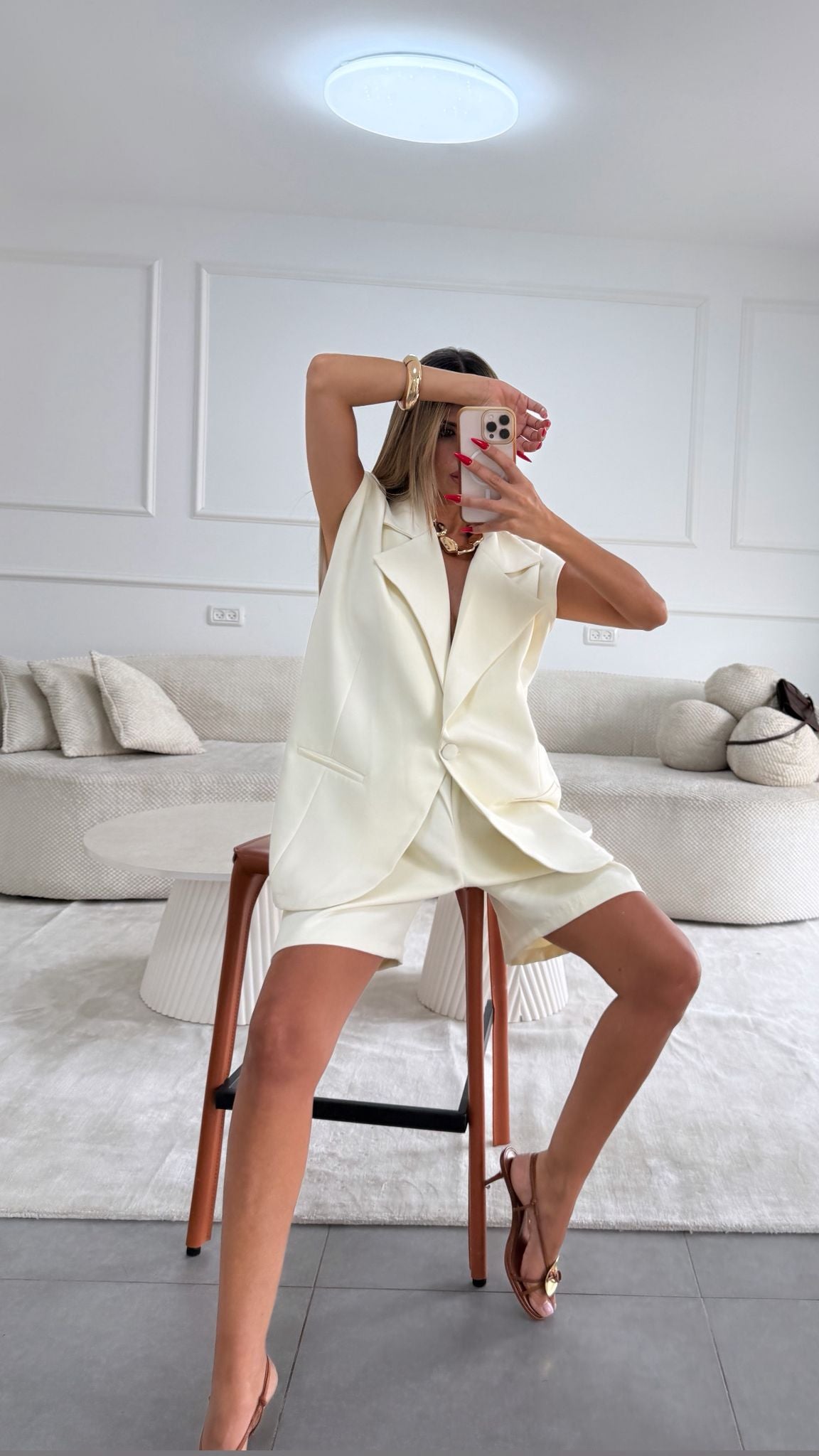 חליפת ספיין קרם