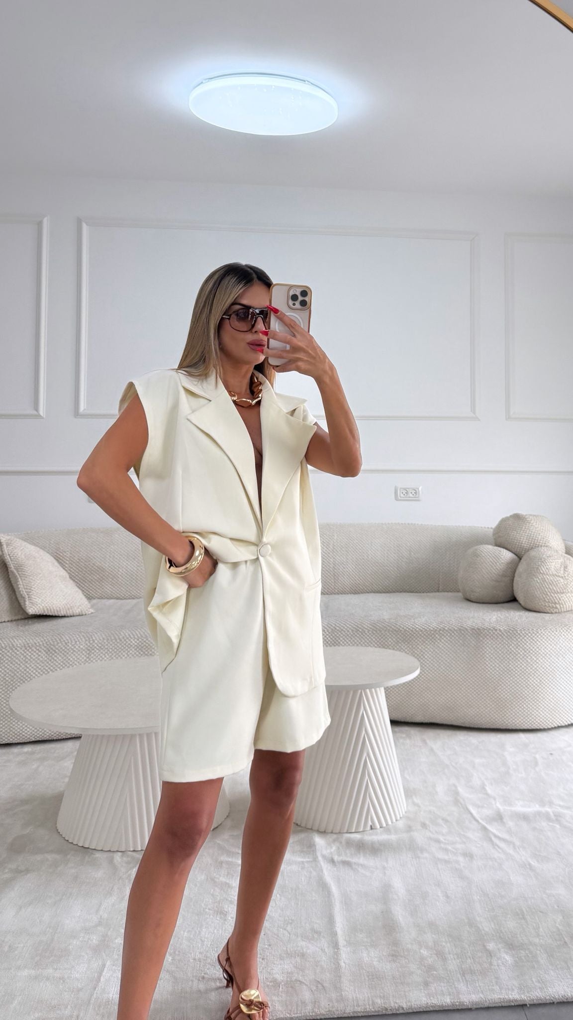 חליפת ספיין קרם