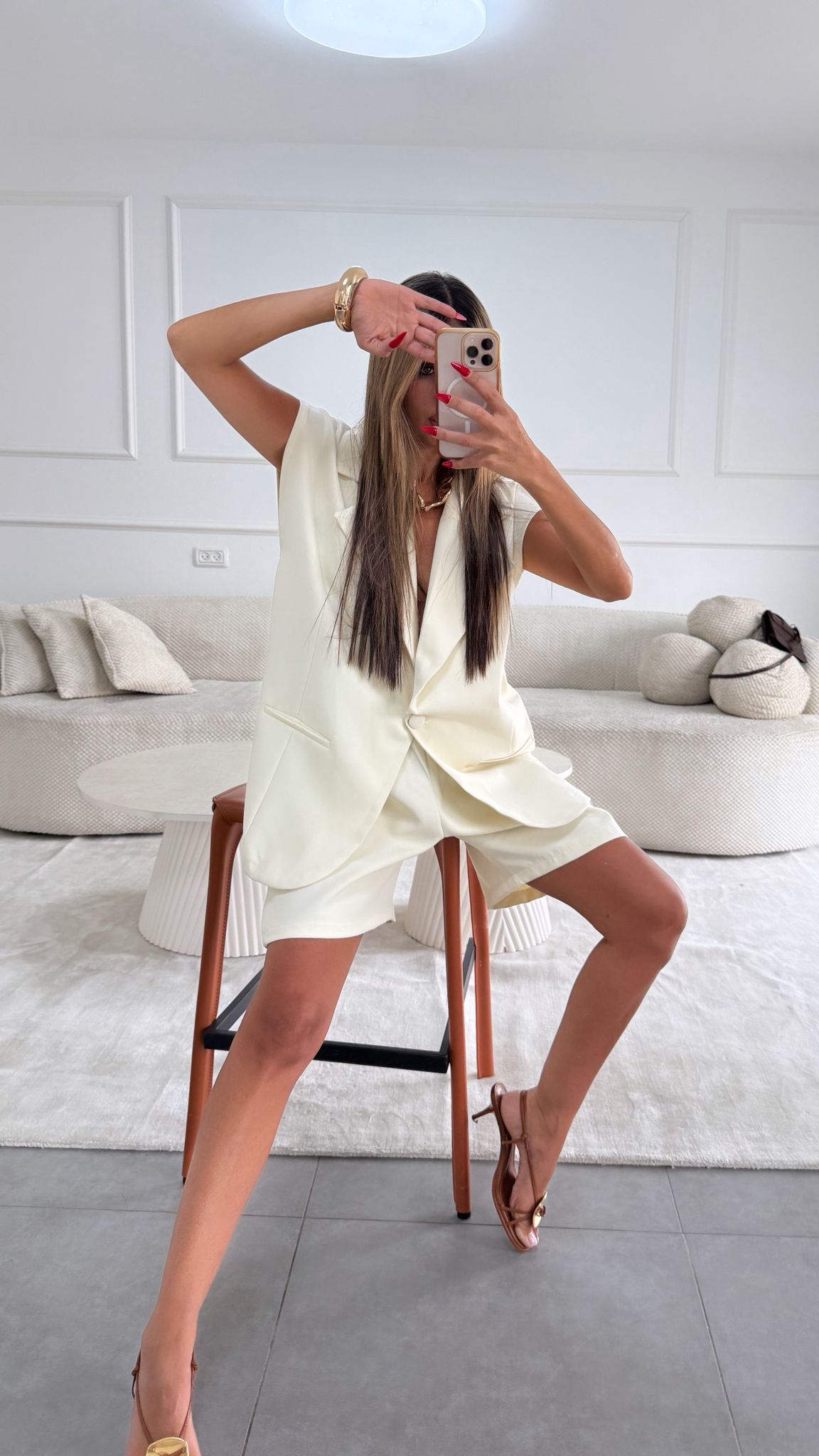 חליפת ספיין קרם