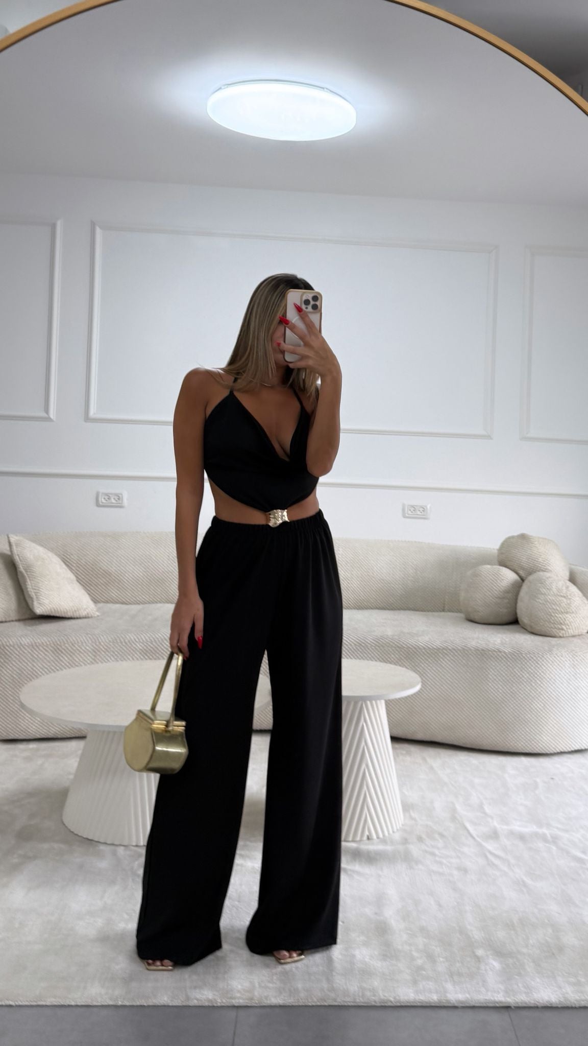 אוברול איימי שחור