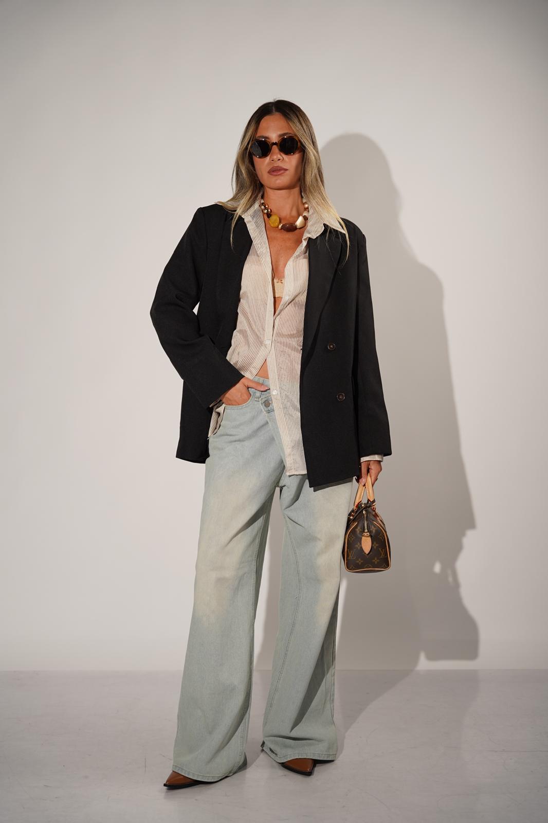 ג'קט מדלן שחור