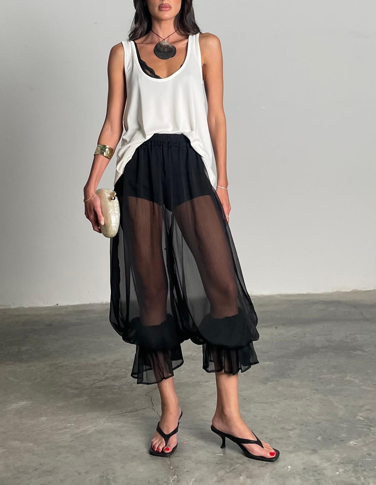 מכנס גריפין שחור