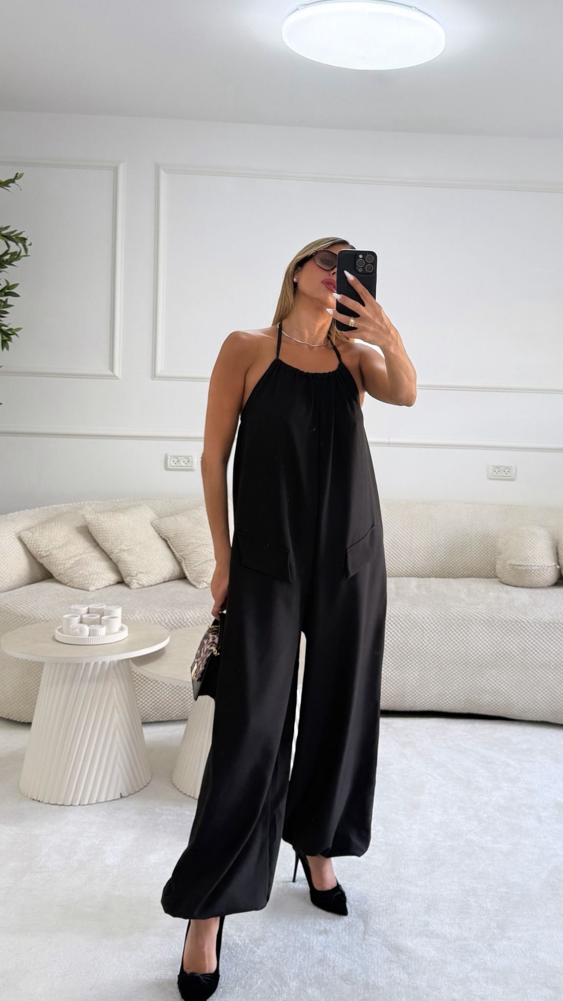 אוברול שירן שחור