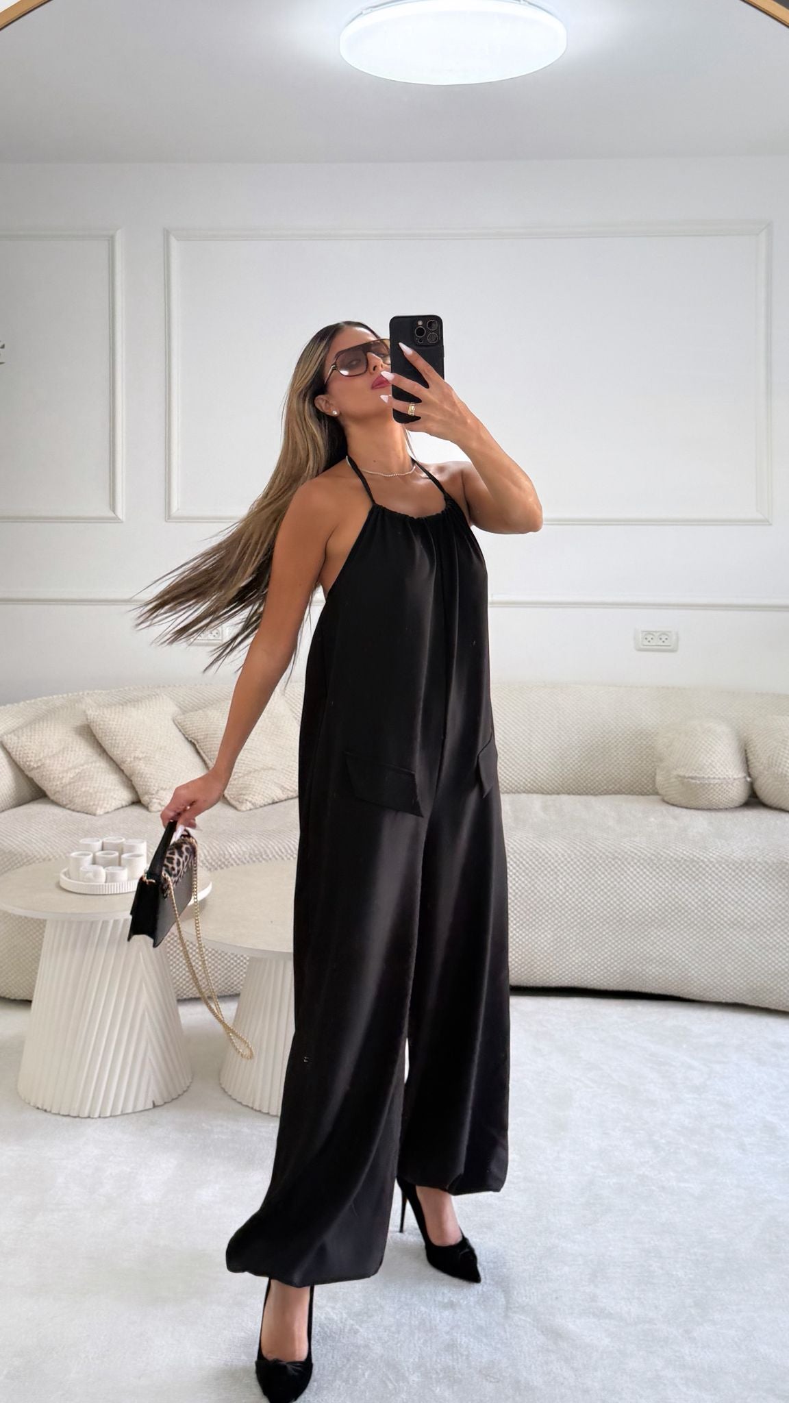 אוברול שירן שחור