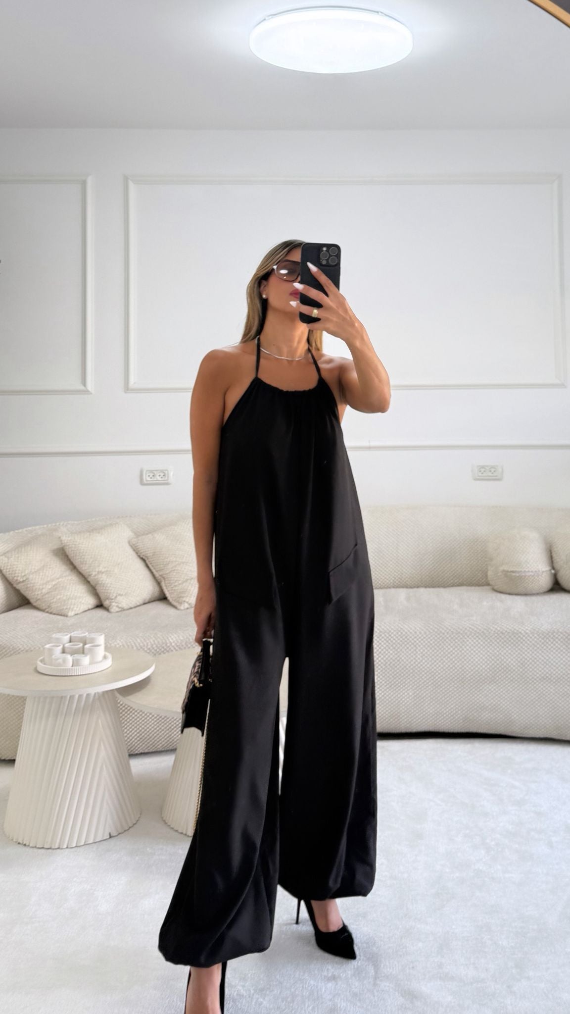 אוברול שירן שחור