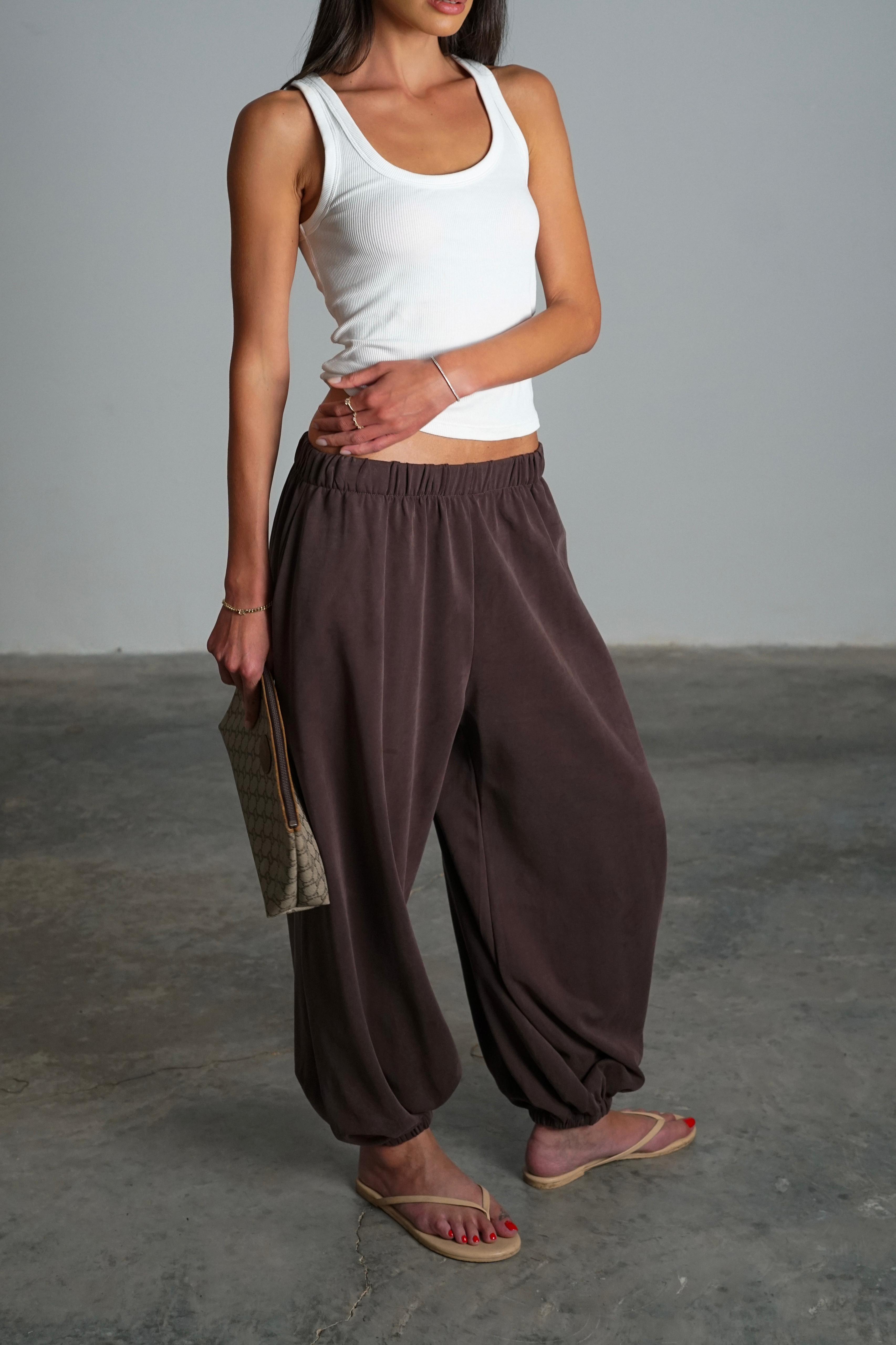 מכנס טייגי חום