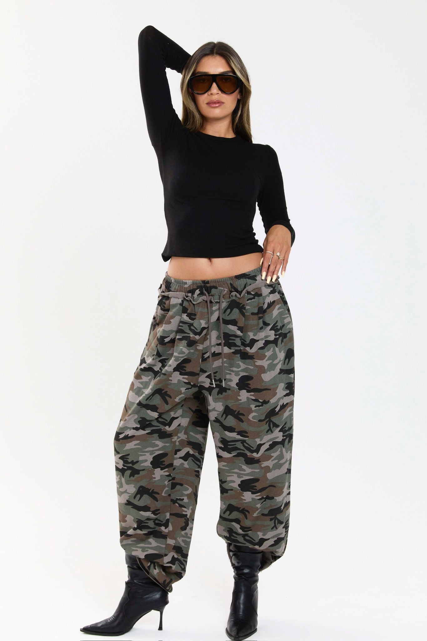 מכנס אליאם אפור