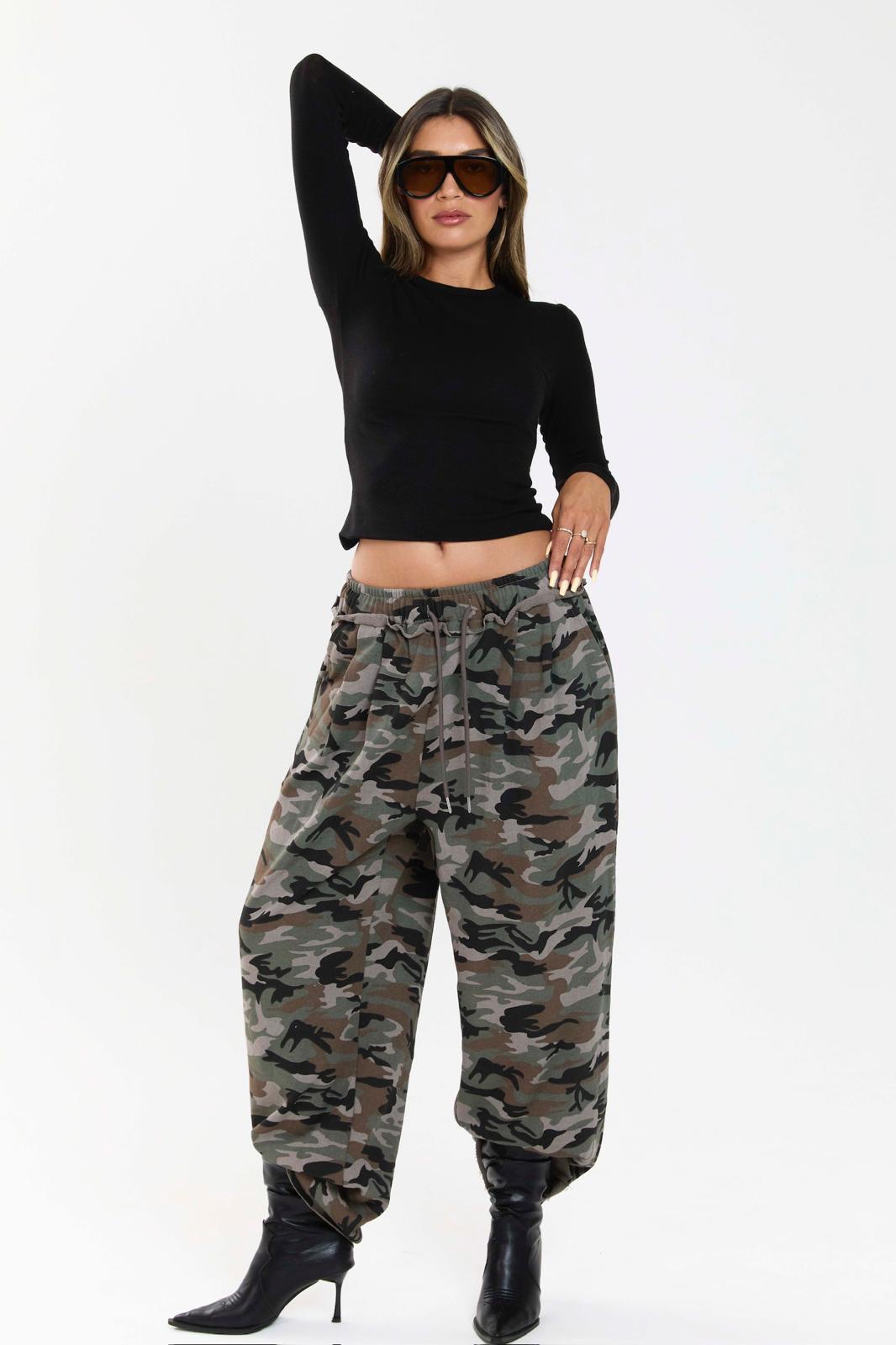 מכנס אליאם אפור