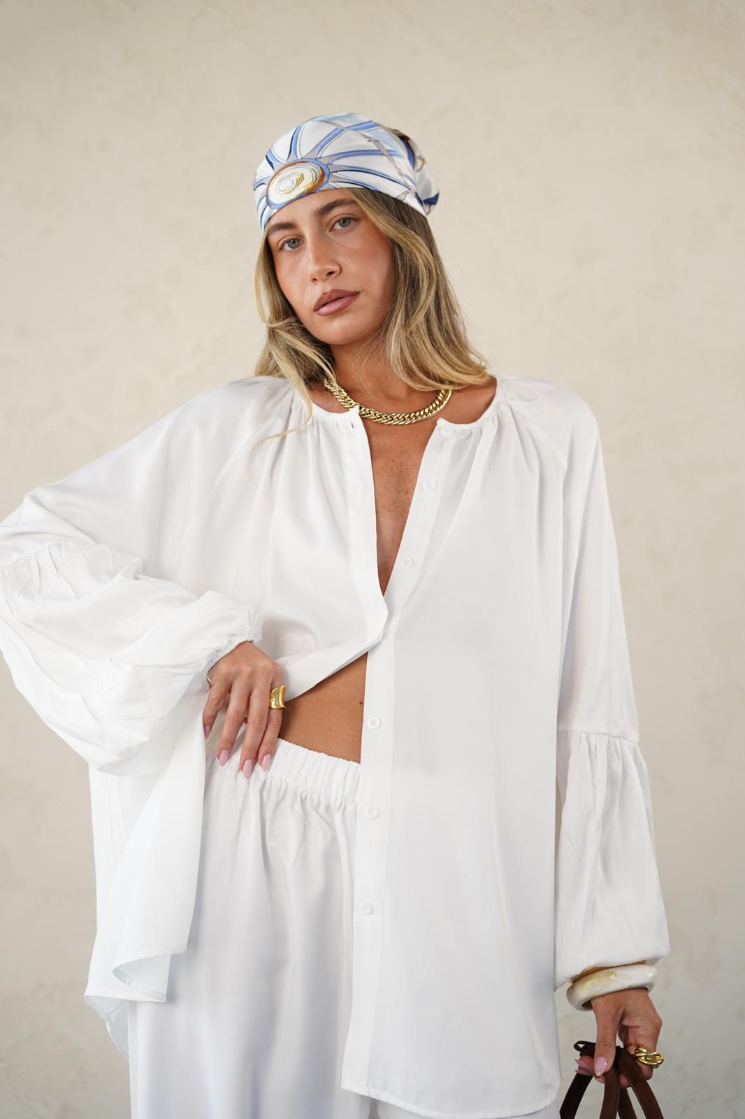 חליפת אליס לבן