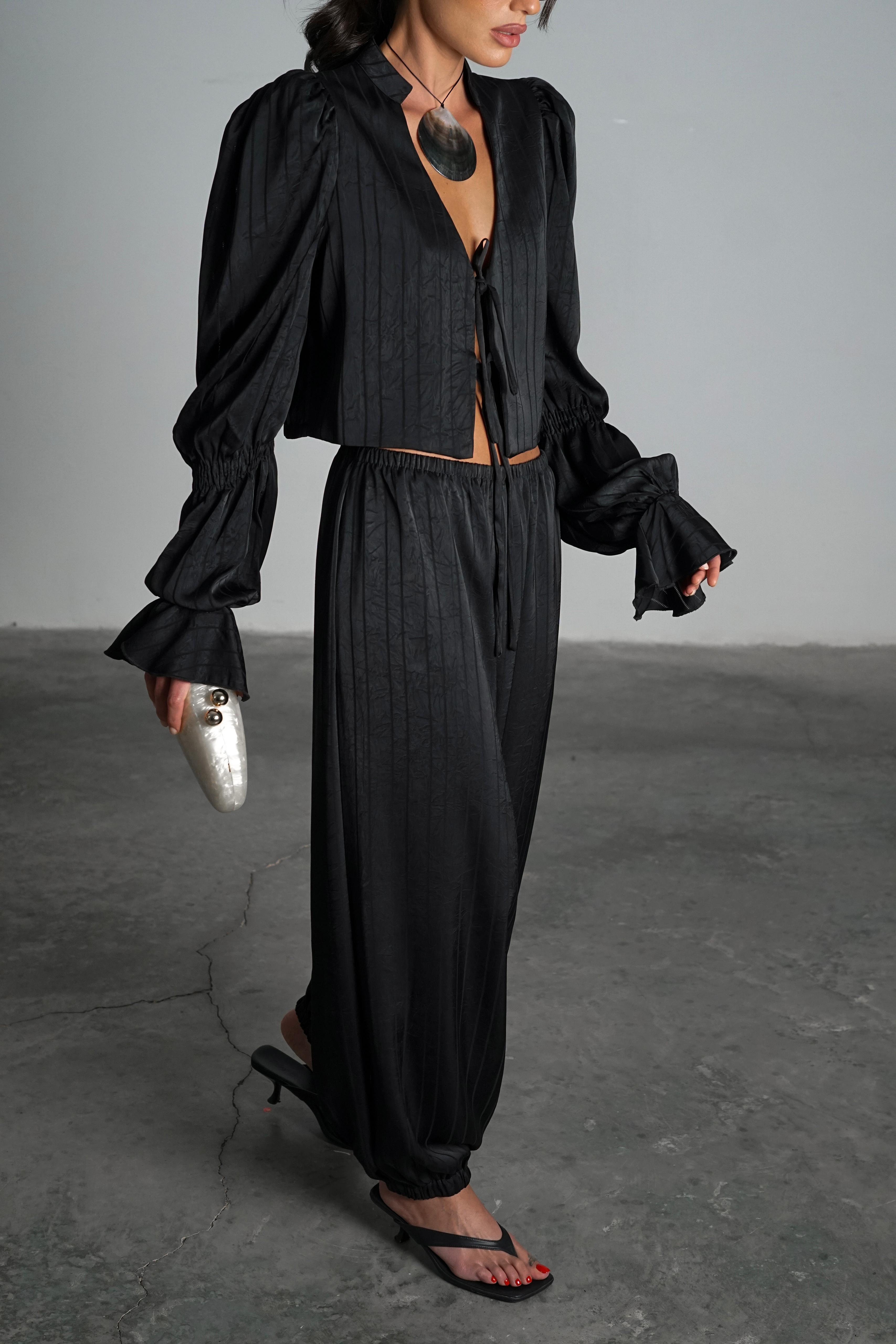 חליפת דלוני שחור