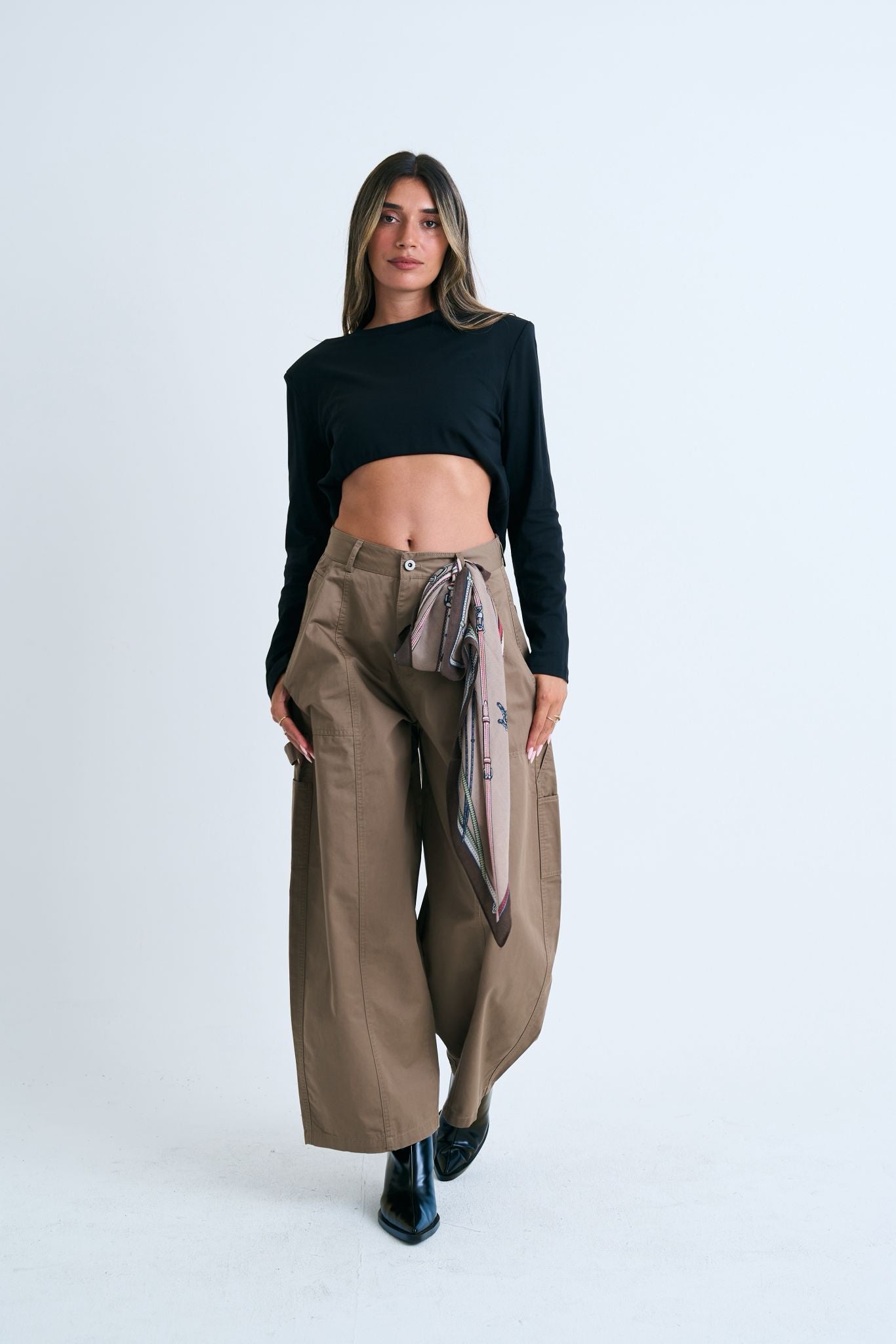 מכנס אביאור חום