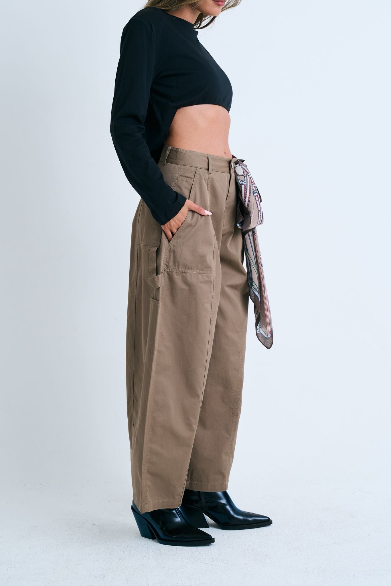 מכנס אביאור חום