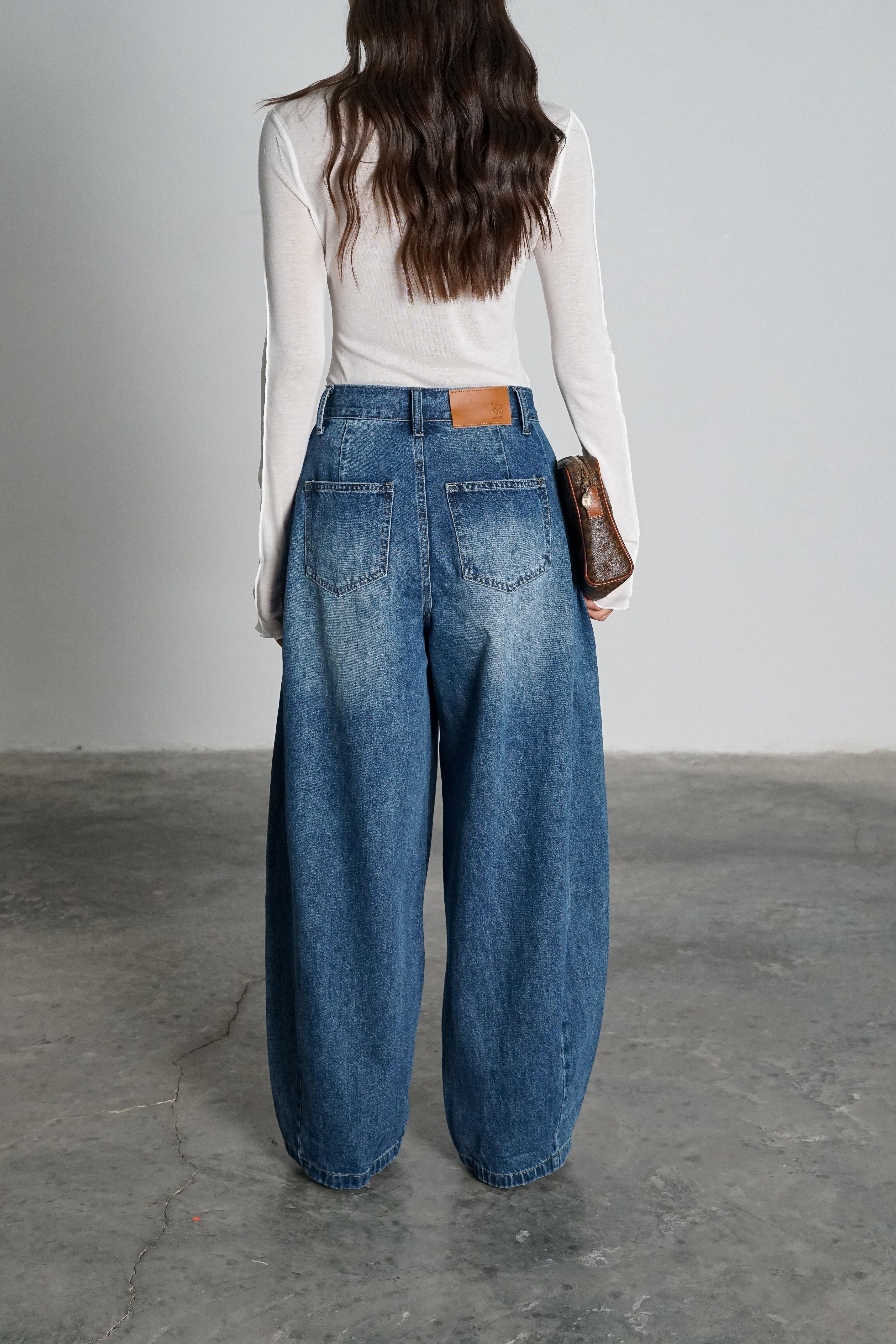 ג'ינס ריקול כחול