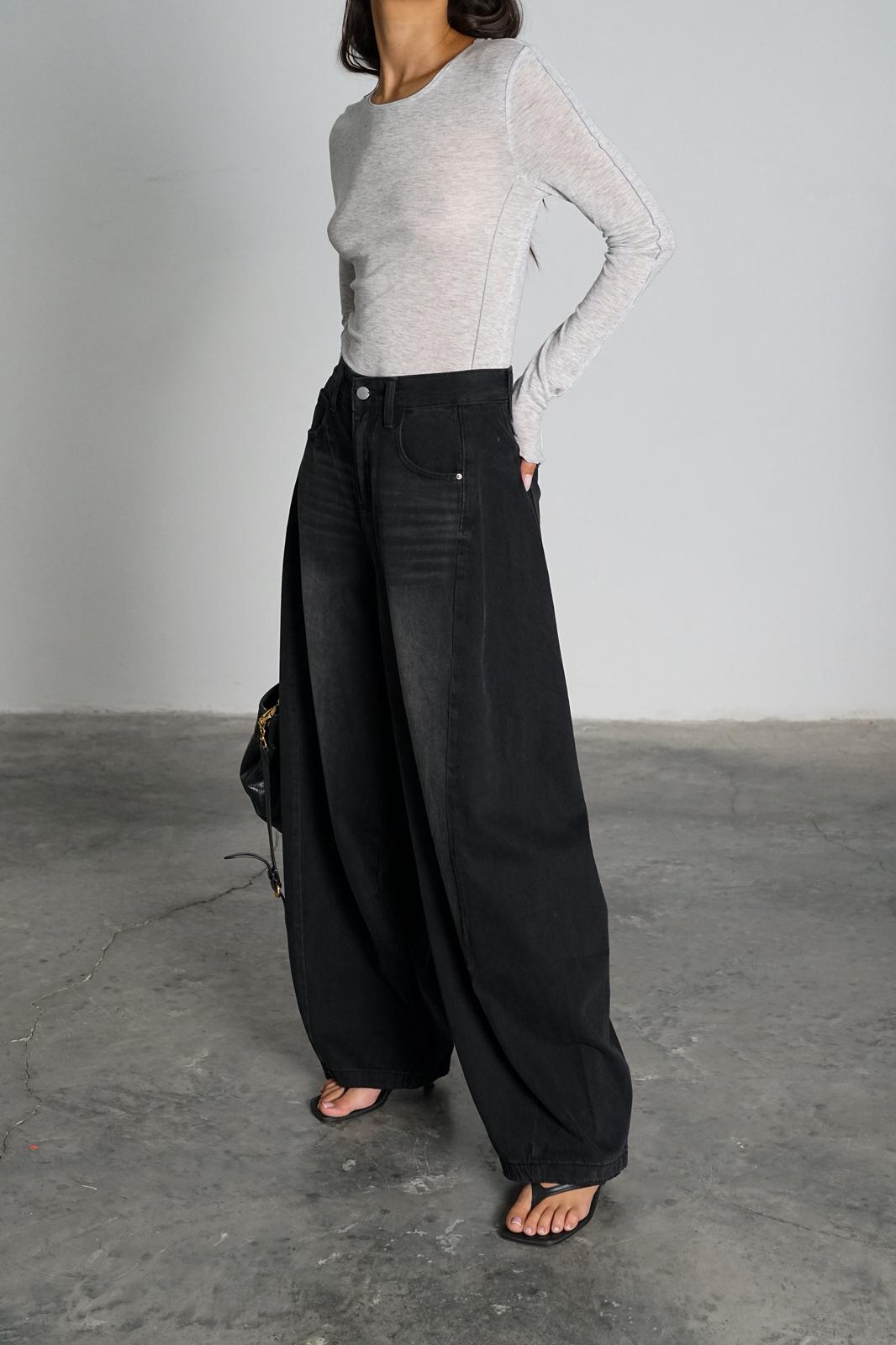 ג'ינס ריקול שחור