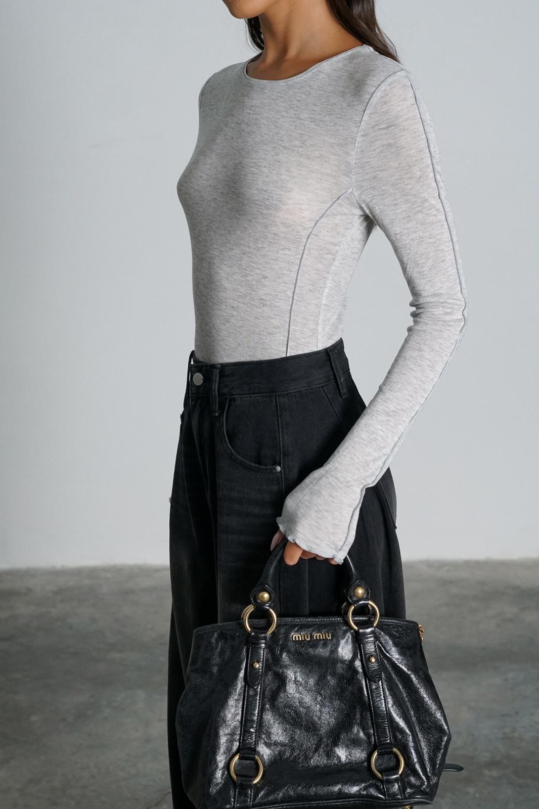 ג'ינס ריקול שחור