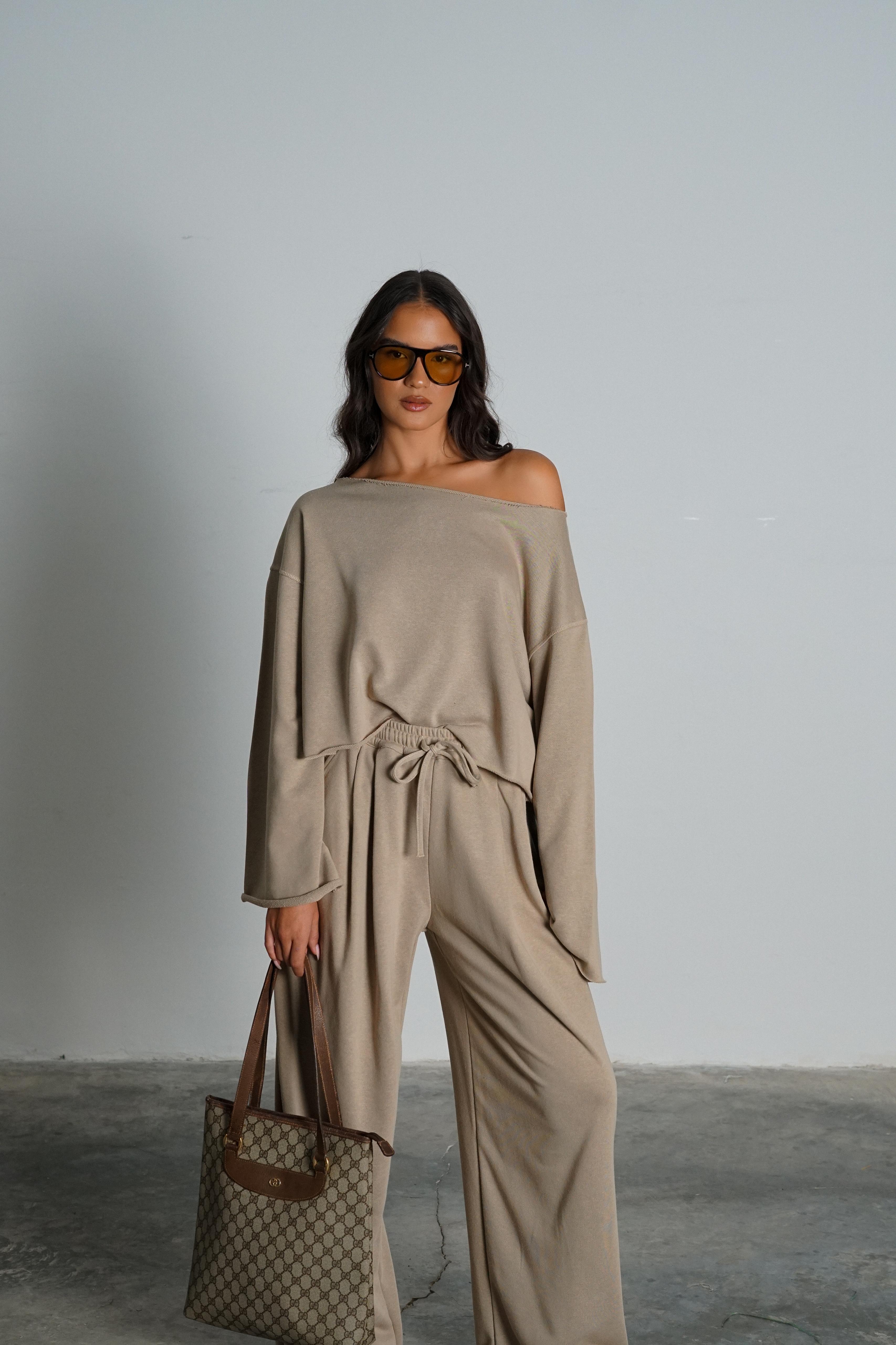 חליפת דרלין מוקה