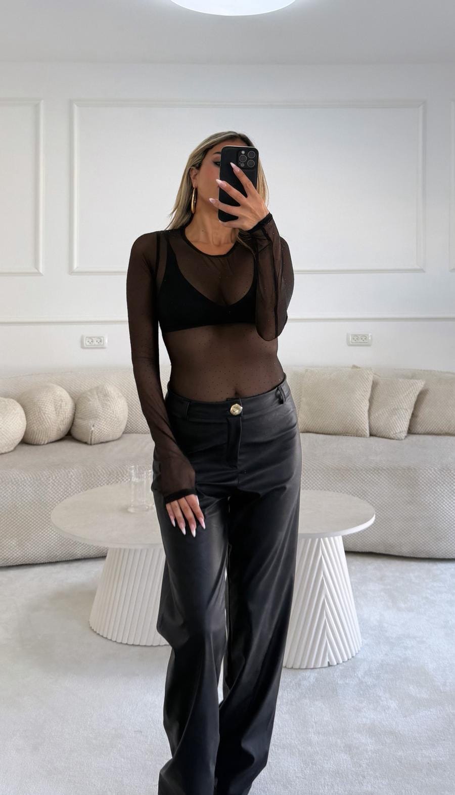 בגד גוף שילוב אבנים