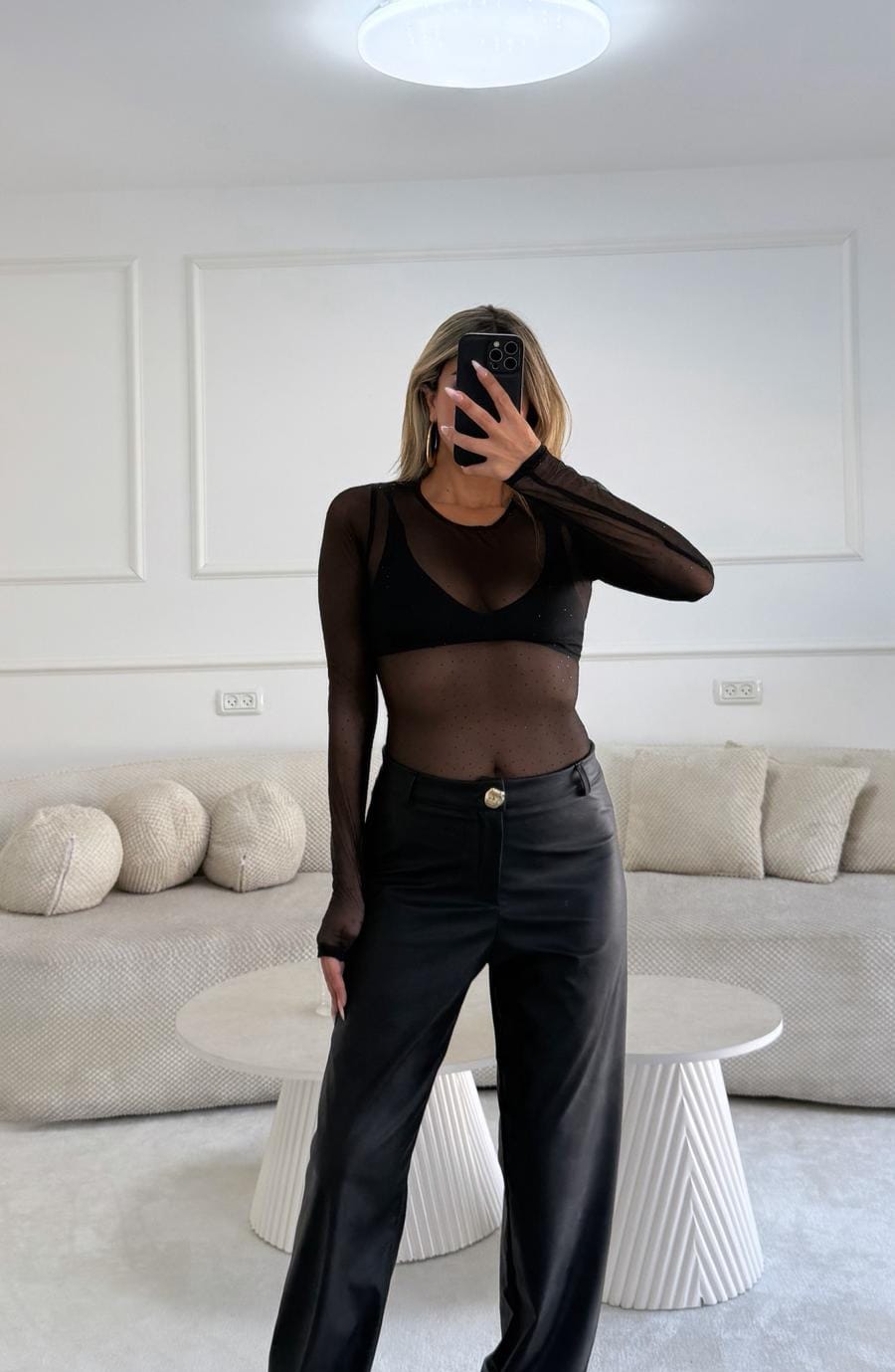 בגד גוף שילוב אבנים