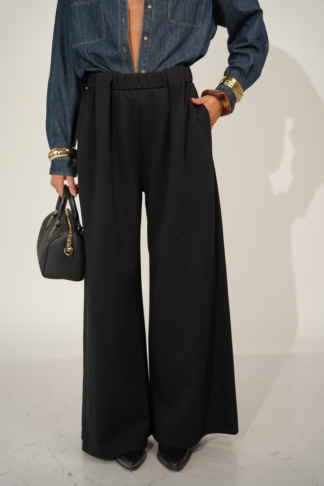 מכנס מיילו שחור