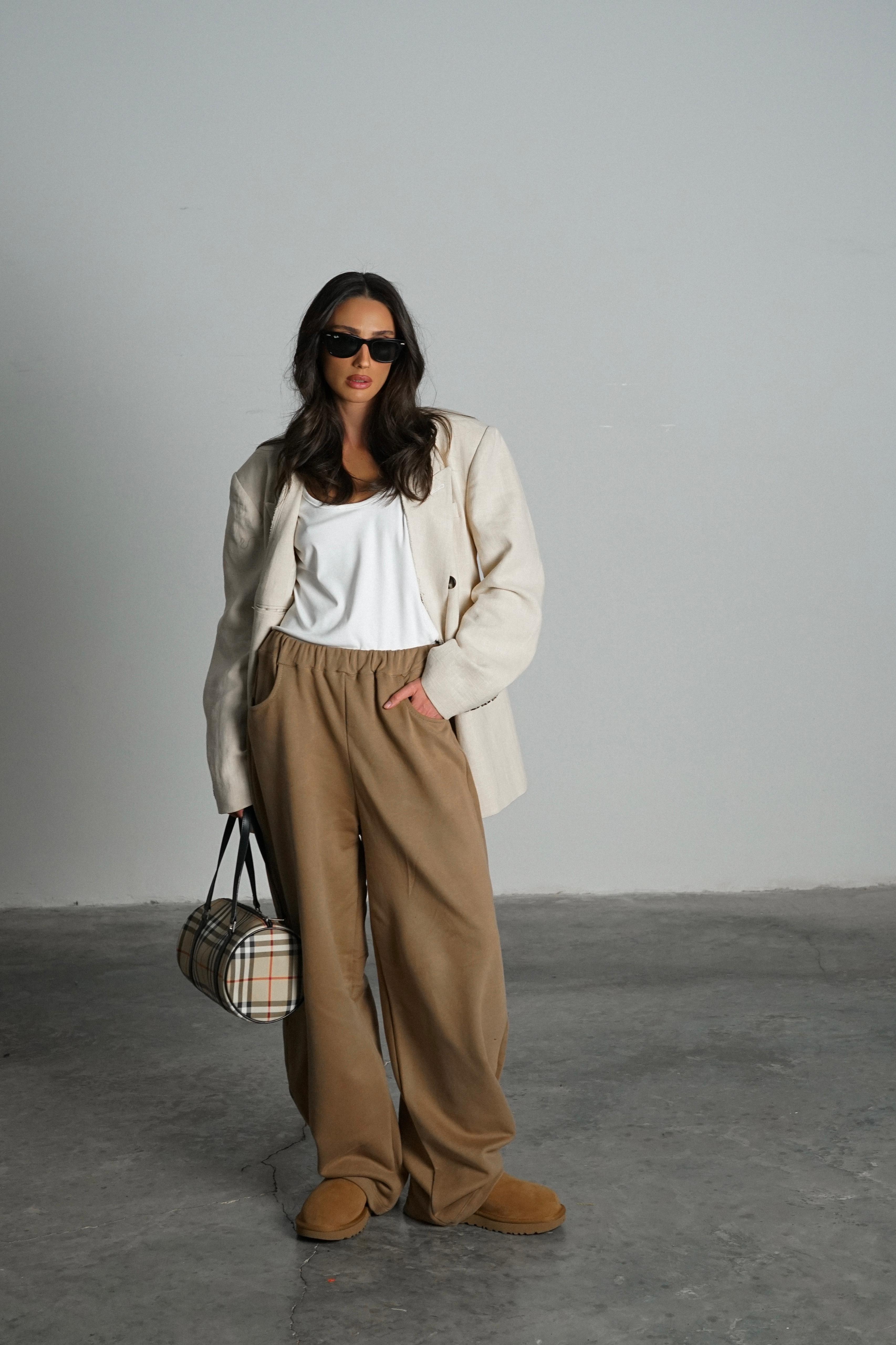 מכנס סאליבו מוקה