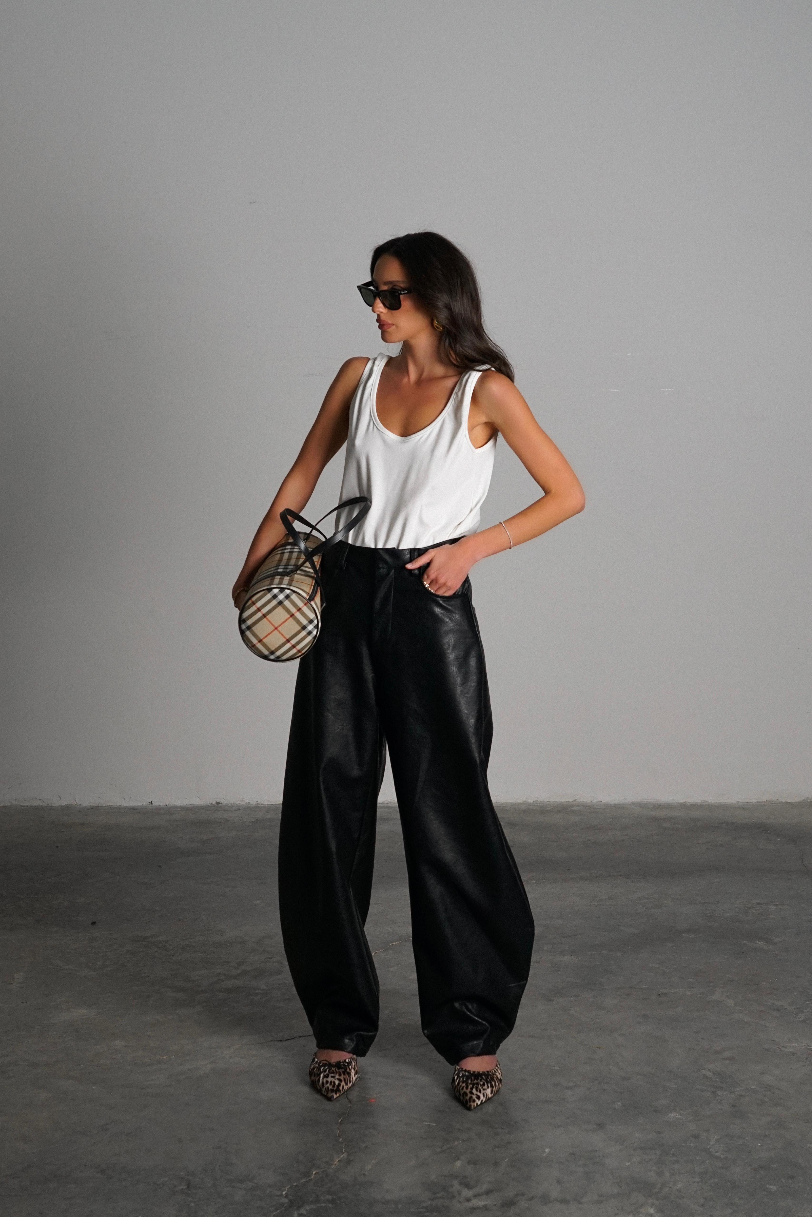 מכנס ג'אגר שחור