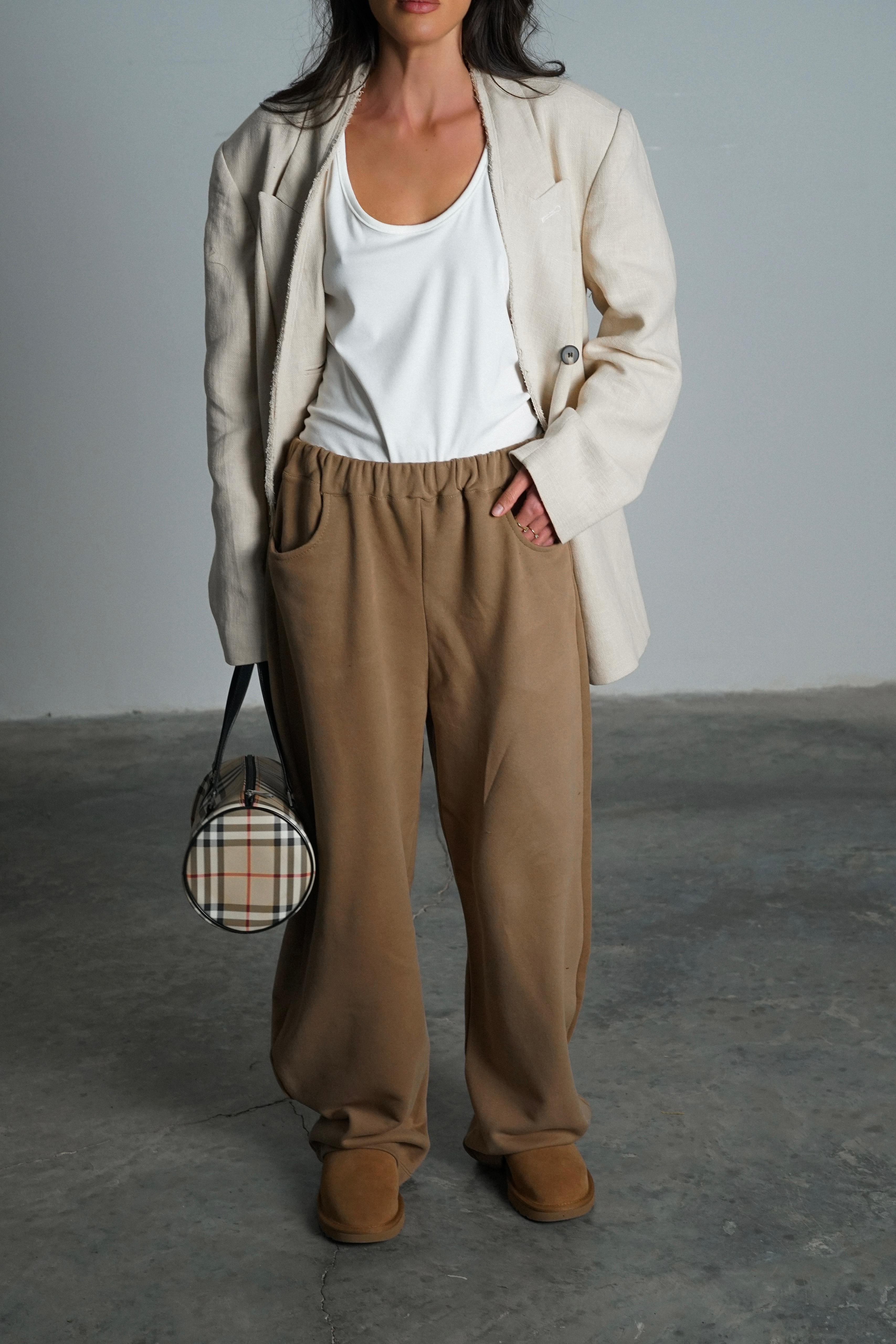 מכנס סאליבו מוקה