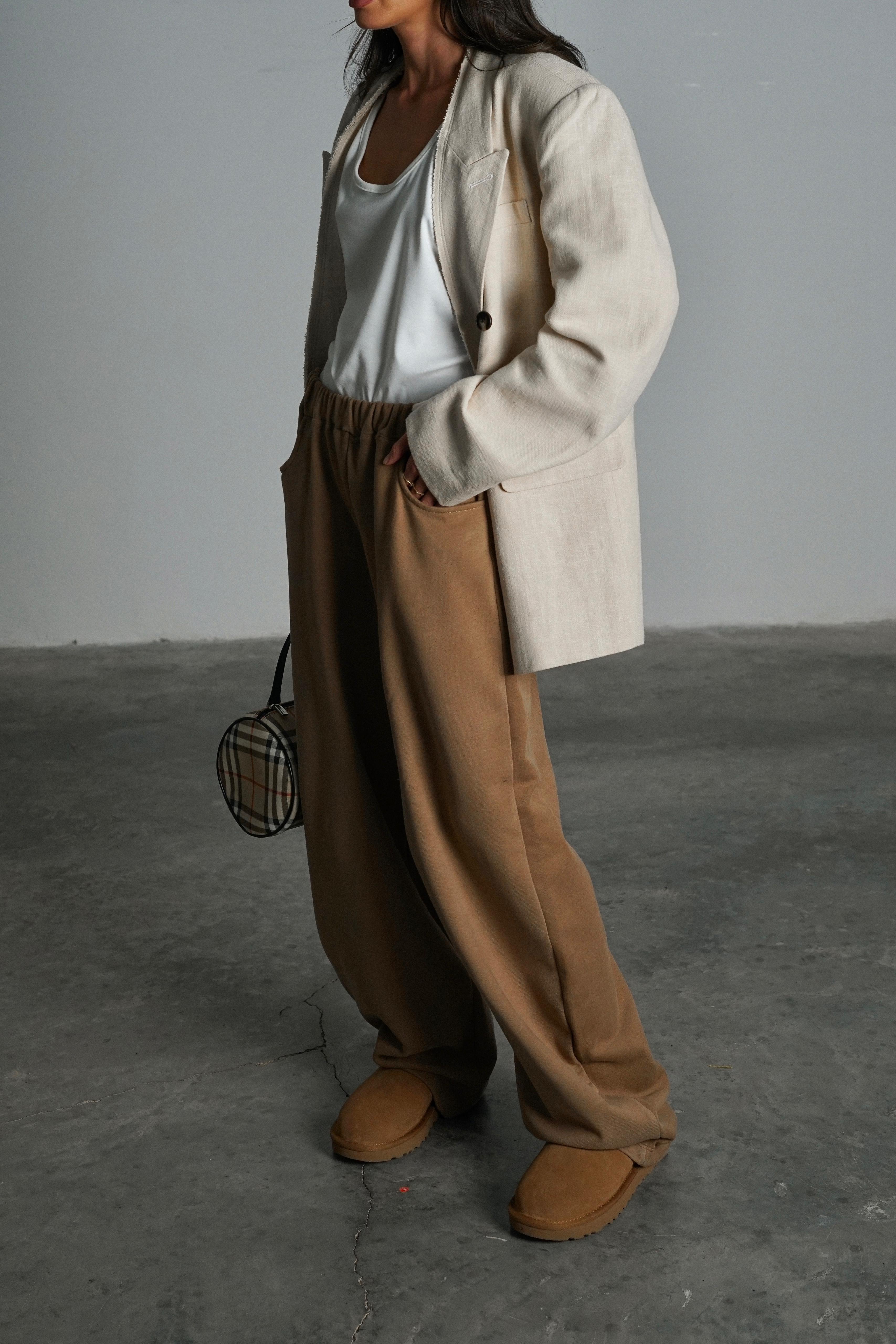 מכנס סאליבו מוקה