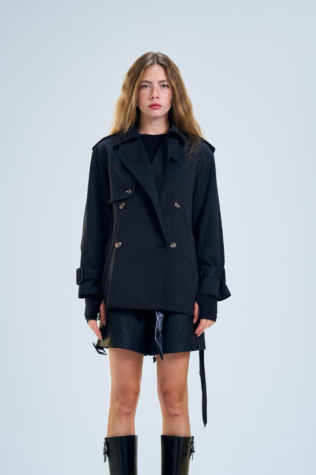 מעיל שליו שחור