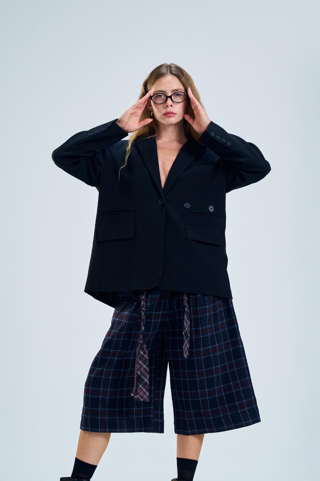 מכנס קאיין שחור